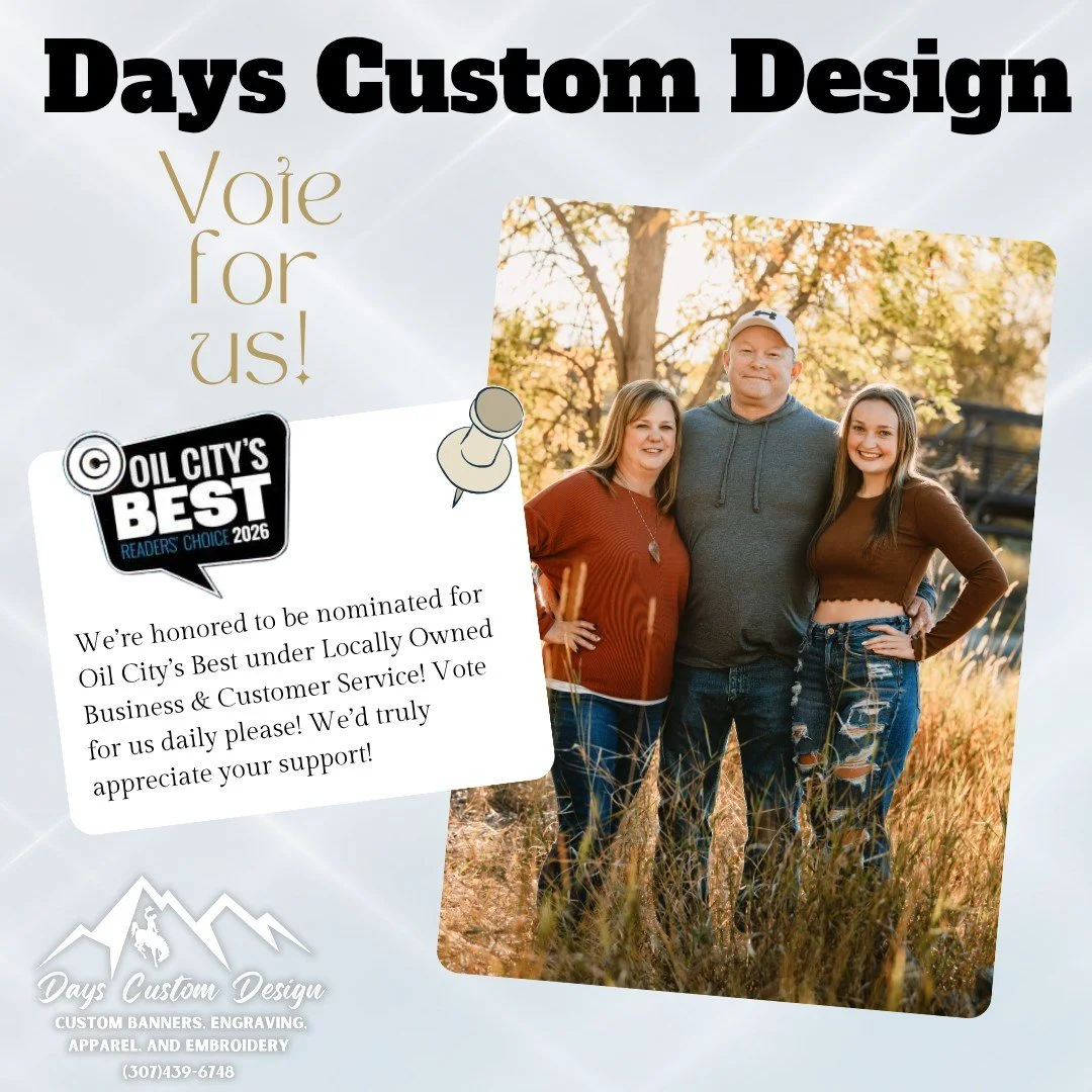 We&rsquo;re honored to be nominated for Oil City&rsquo;s Best 2026 under Locally Owned Business and Customer Service 💛
Your support means everything to us.
You can vote ONCE per day and we would truly appreciate it.
👉 Vote here: https://oilcity.new