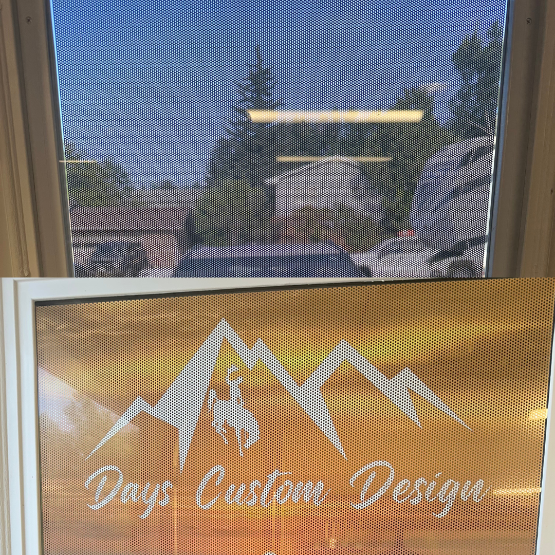 View from inside & outside