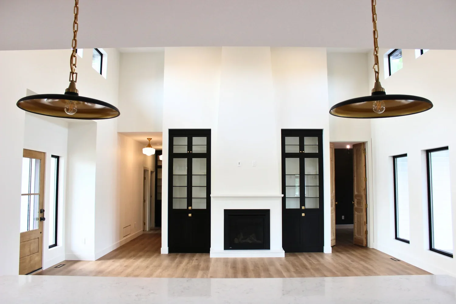 Residential interior construction in Alberta showcasing Bellco’s design build construction services