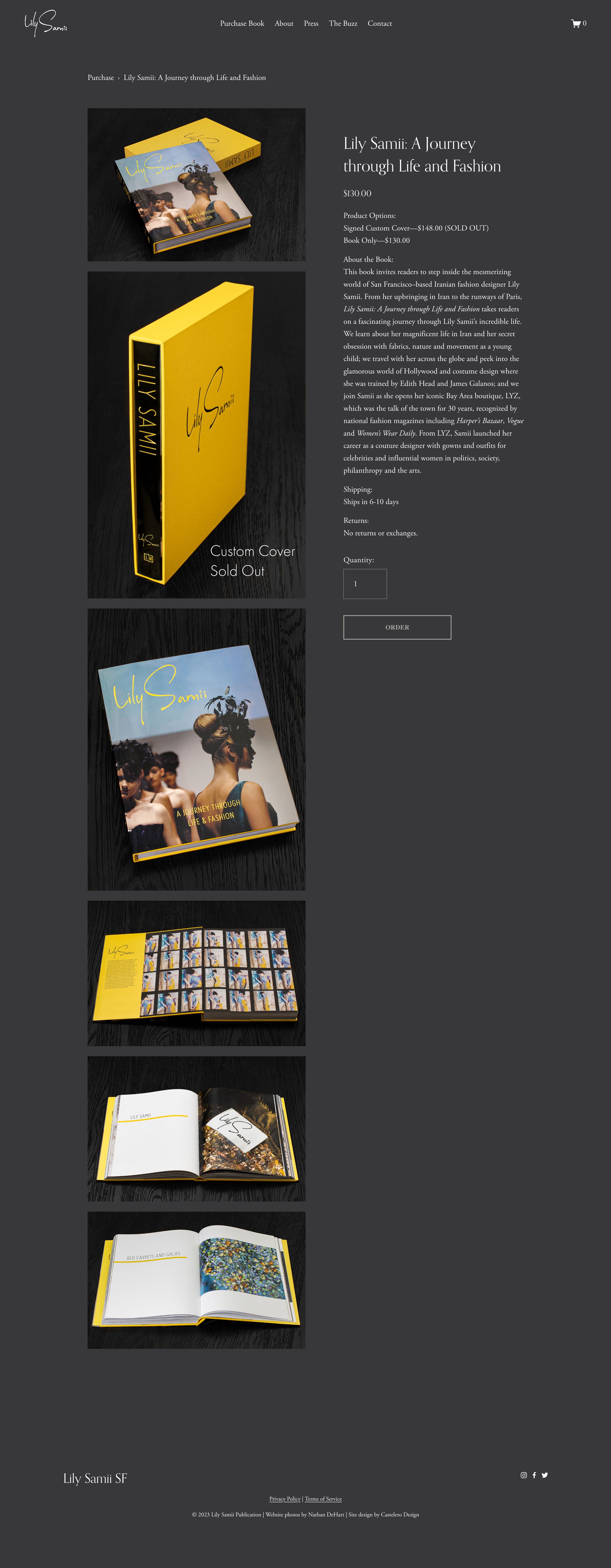 Lily Samii book purchase page