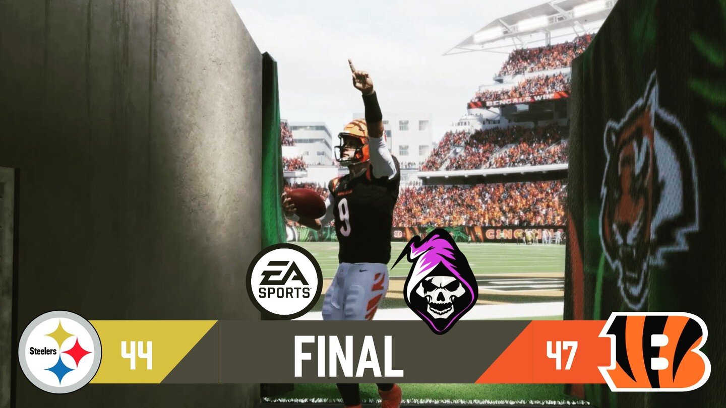 Had a lot of fun with @BrandonSaho and @zim_whodey tonight! Our simulation for week 1 of @Bengals is in and boy was it a banger👀

Madden TuesDEYS will be back next week, so be sure to tune in! #WhoDey #FearUs https://pic.twitter.com/dhO44V7qak