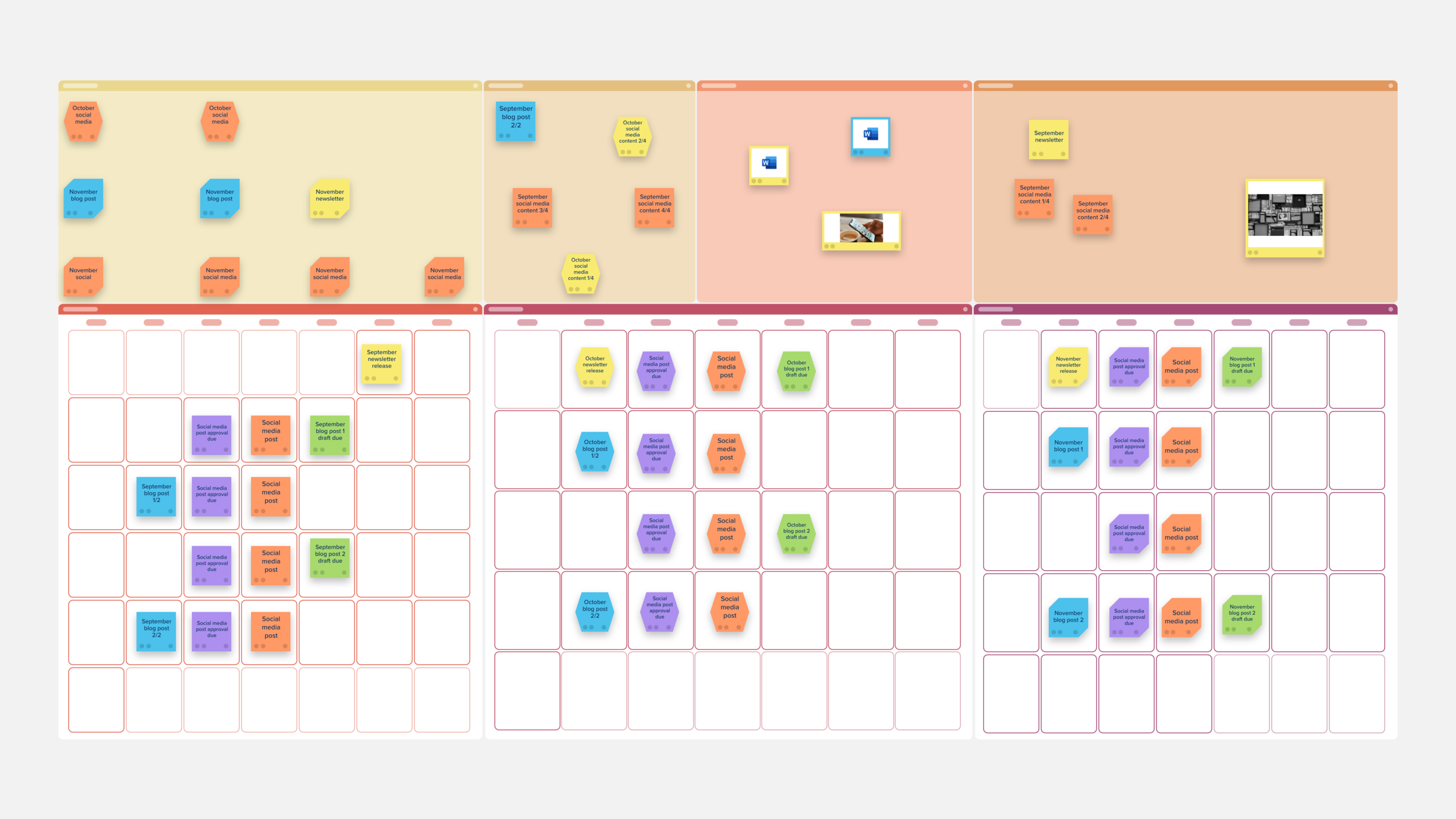 How to Plan and Manage Your Content with an Editorial Calendar — Stormboard