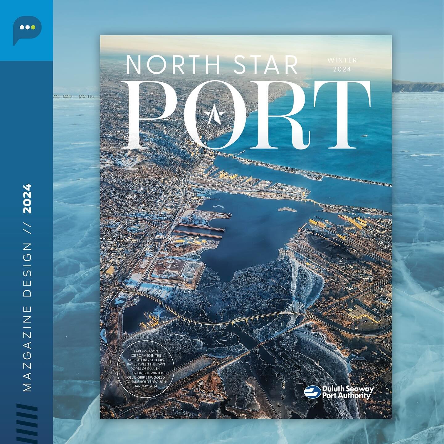Congrats to our friends at the Duluth Seaway Port Authority on a huge 2023, welcoming 775 vessels (the most since 2018) and more than 31.7 million tons in shipments. We celebrated the season and shared their stories with the Winter 2024 Issue of Nort