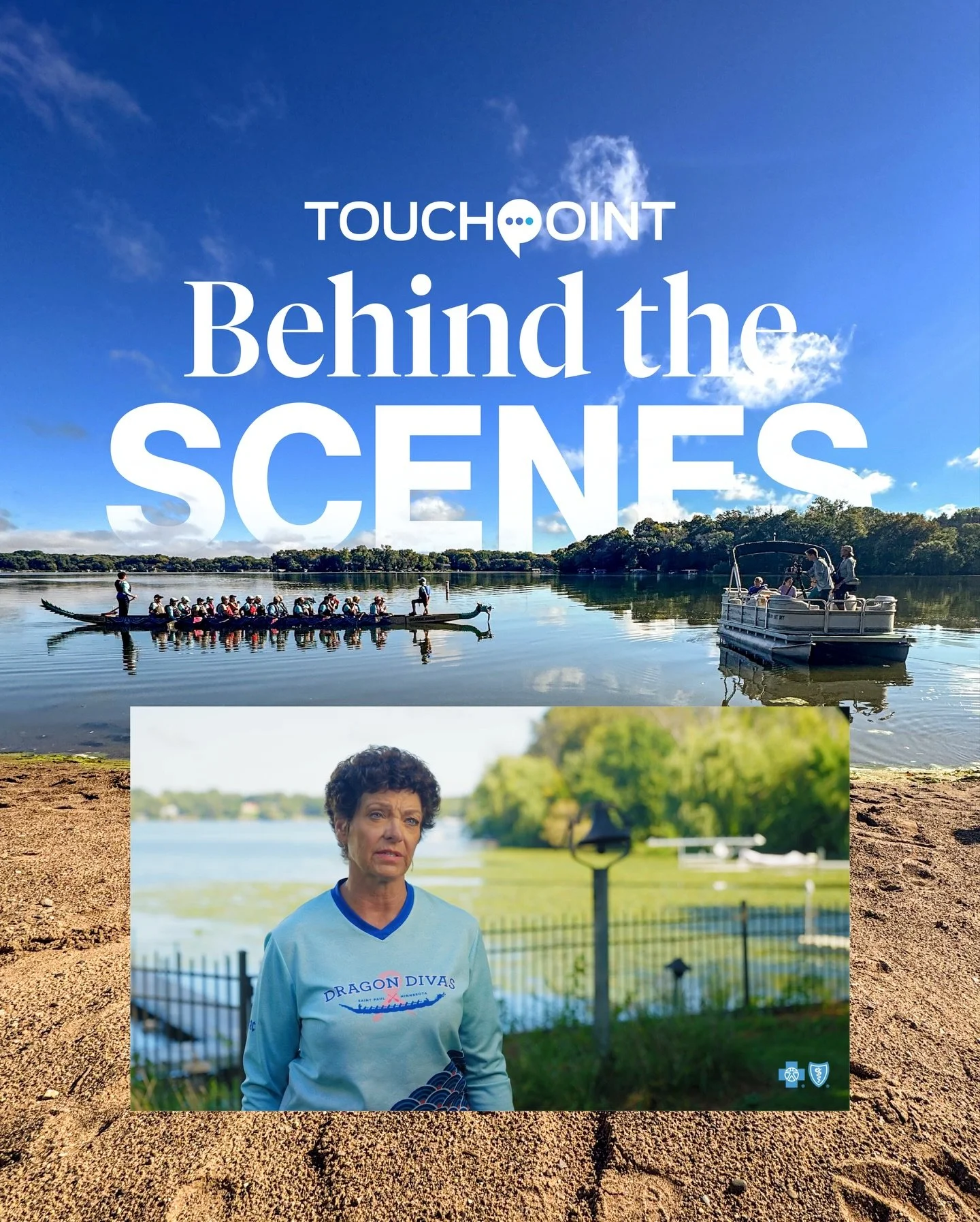 The Touchpoint team loved savoring those last bits of summer on Lake Gervais with the thrive. magazine team! The team had a blast capturing the energy and connection of the Dragon Divas&mdash;a group of breast cancer survivors who paddle together for