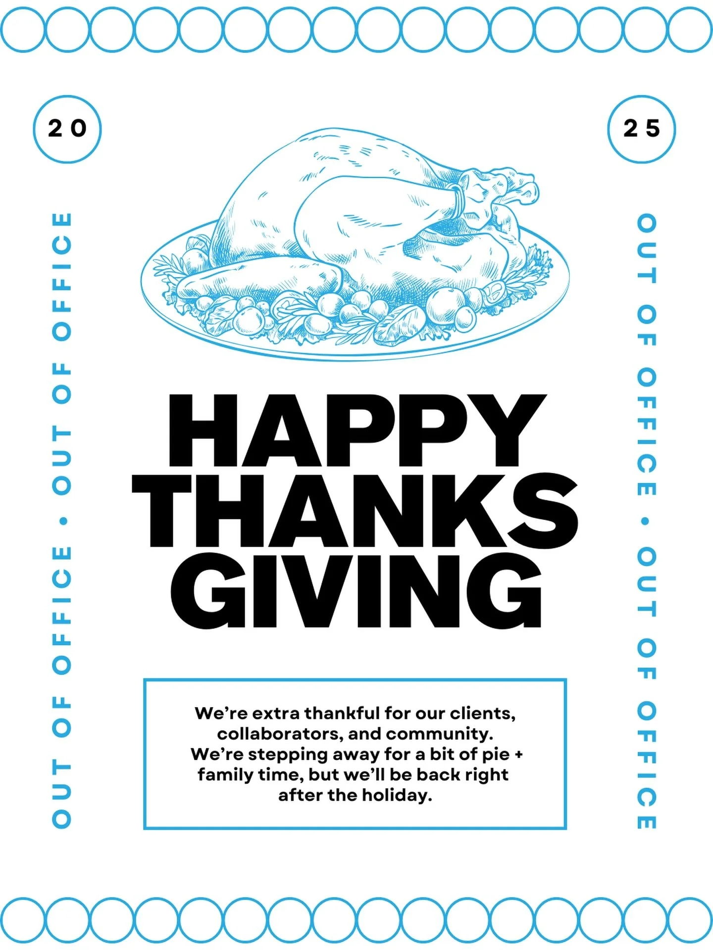 Happy Thanksgiving from all of us at Touchpoint! 🦃

We are grateful for our clients, partners, and the incredible stories we get to tell together.

#thankful