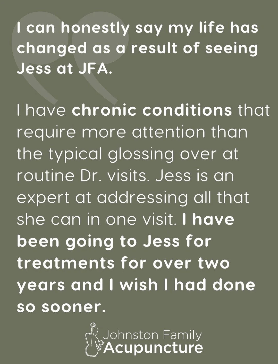 We 💚 our patients!
ㅤ
#acupuncture #testimonial #testimonial