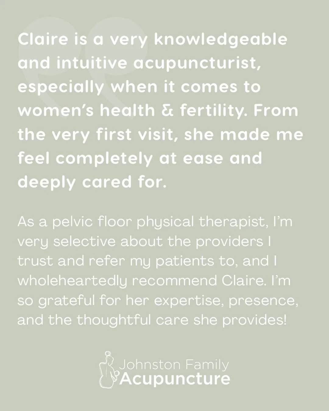 🫶🏻🫶🏻🫶🏻
ㅤ
#testimonial #acupuncture #patientcare