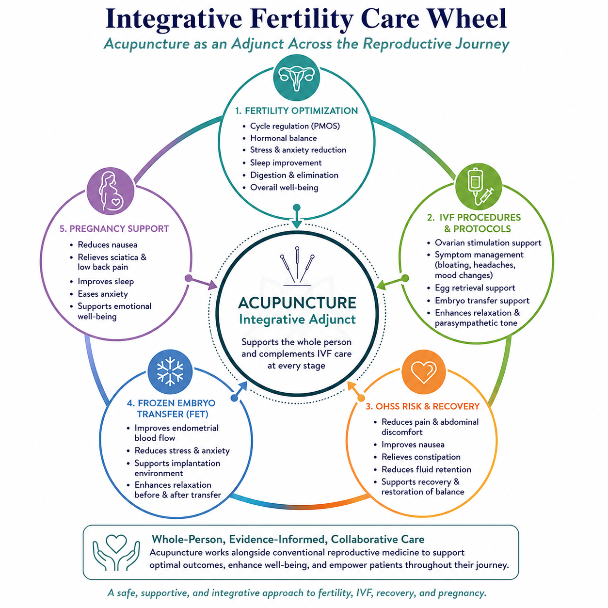 Integrative Fertility Care Wheel