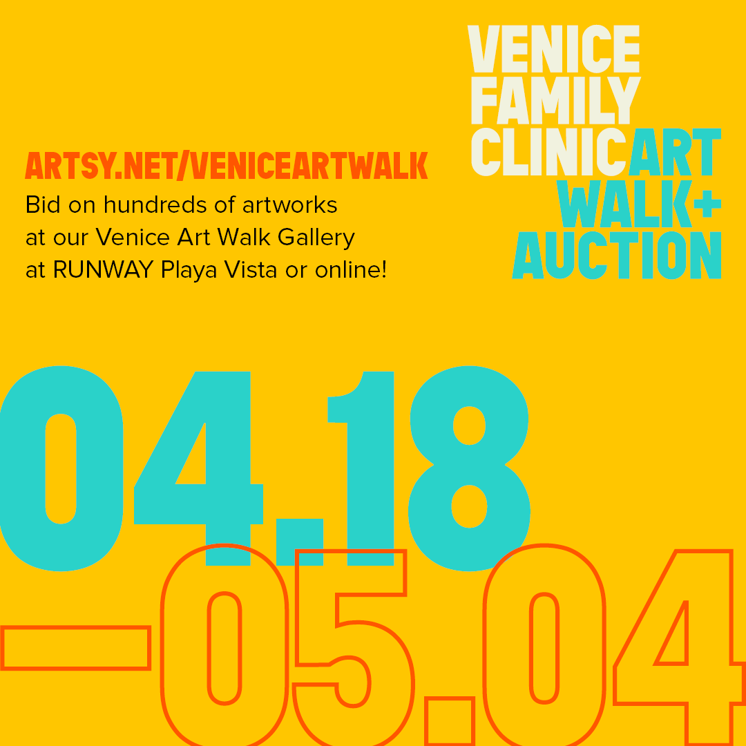 venice family clinic art walk and auction