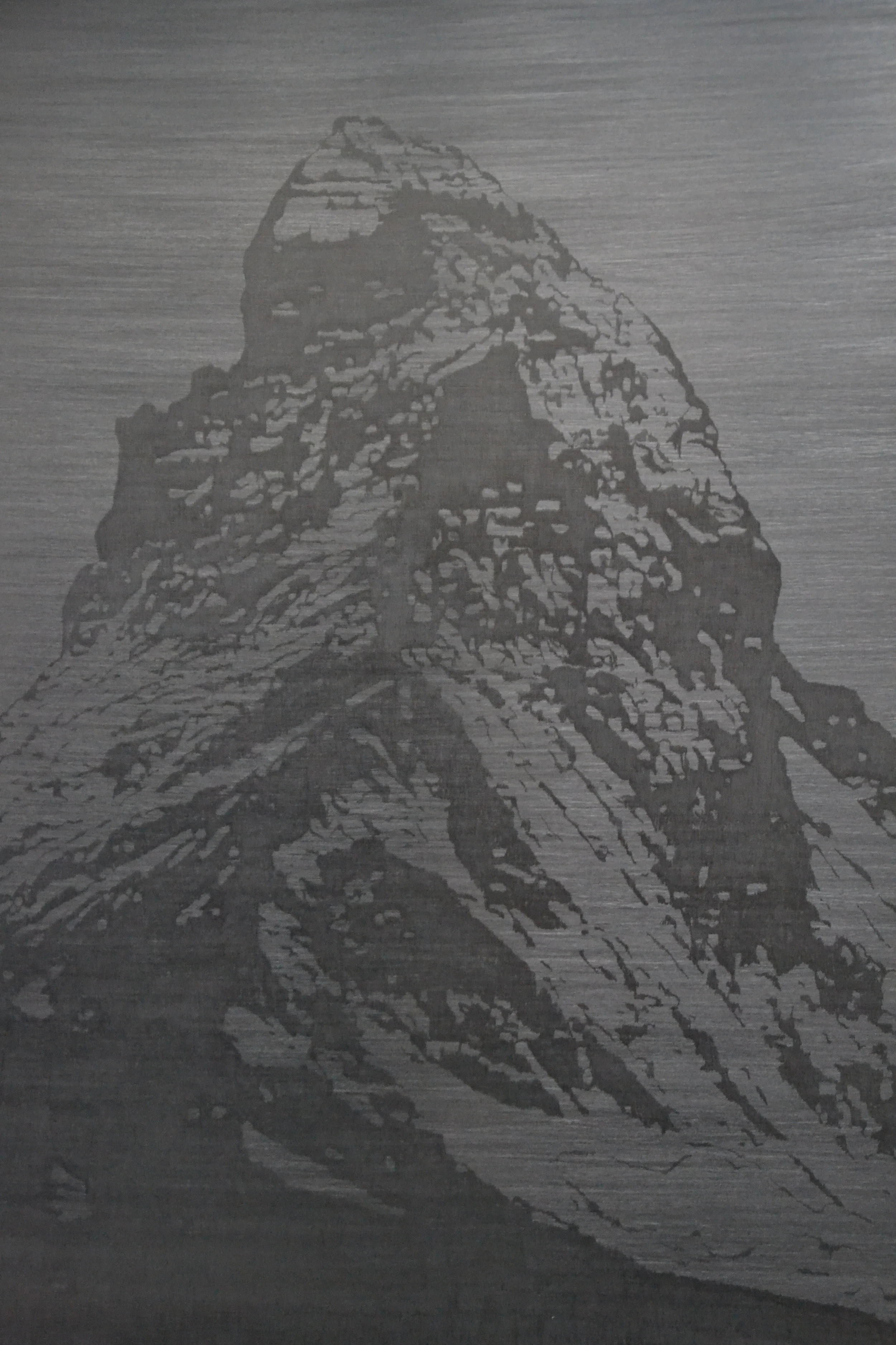 'Dark Mountain' Graphite on board 76cm X 94cm
