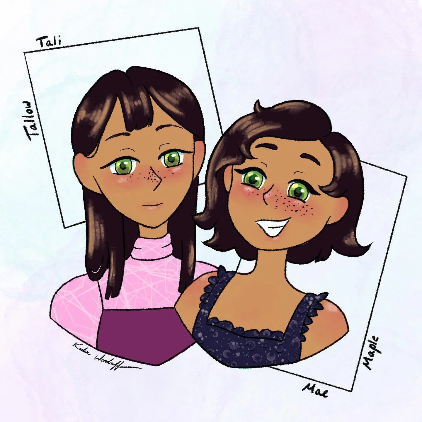 A little exercise in trying to capture the likeness of my cats into people. Not sure it’s quite them yet, but I still like these girls!
•
•
•
#girldrawing #digitalart #pettoperson #personifypets