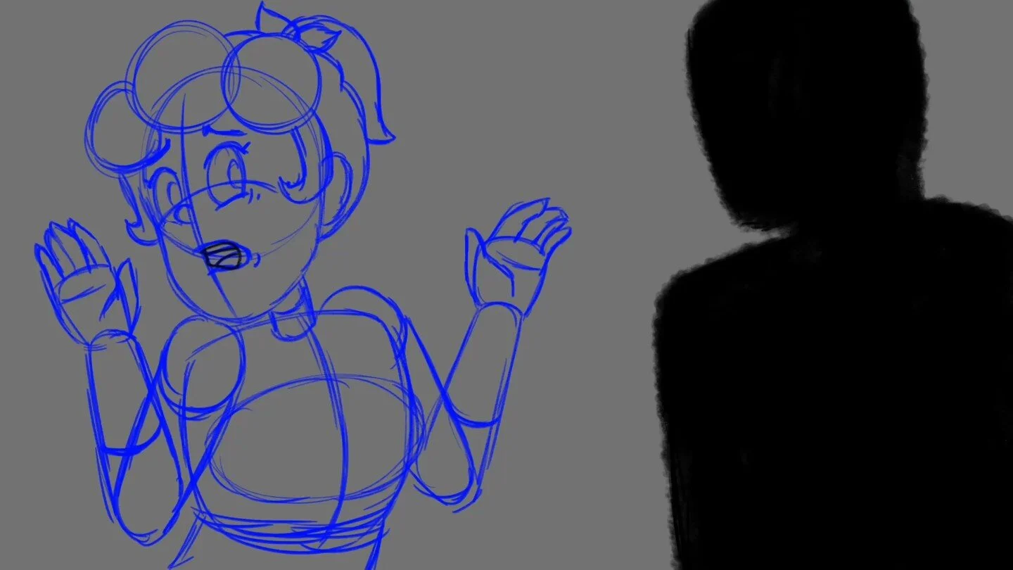 Week 3 of #aniMAYtion : Lip Sync with @purpleskybyson done!
Or at least the key frames π
 Definitely still a work in progress, but I'm happy to have finally started the animation on this piece!
•
•
•
#animation #womeninanimation #rough