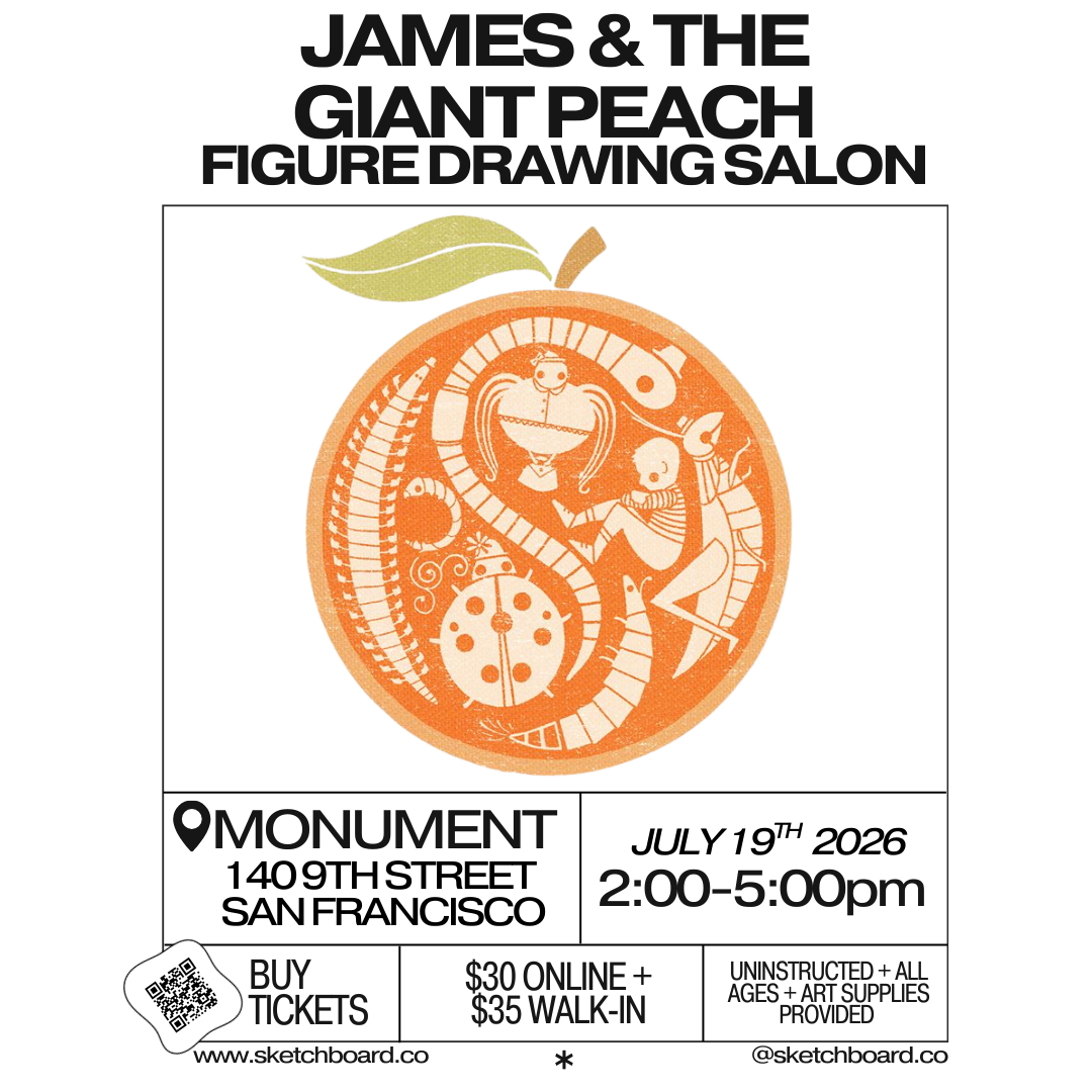 James & The Giant Peach: Figure Drawing Salon