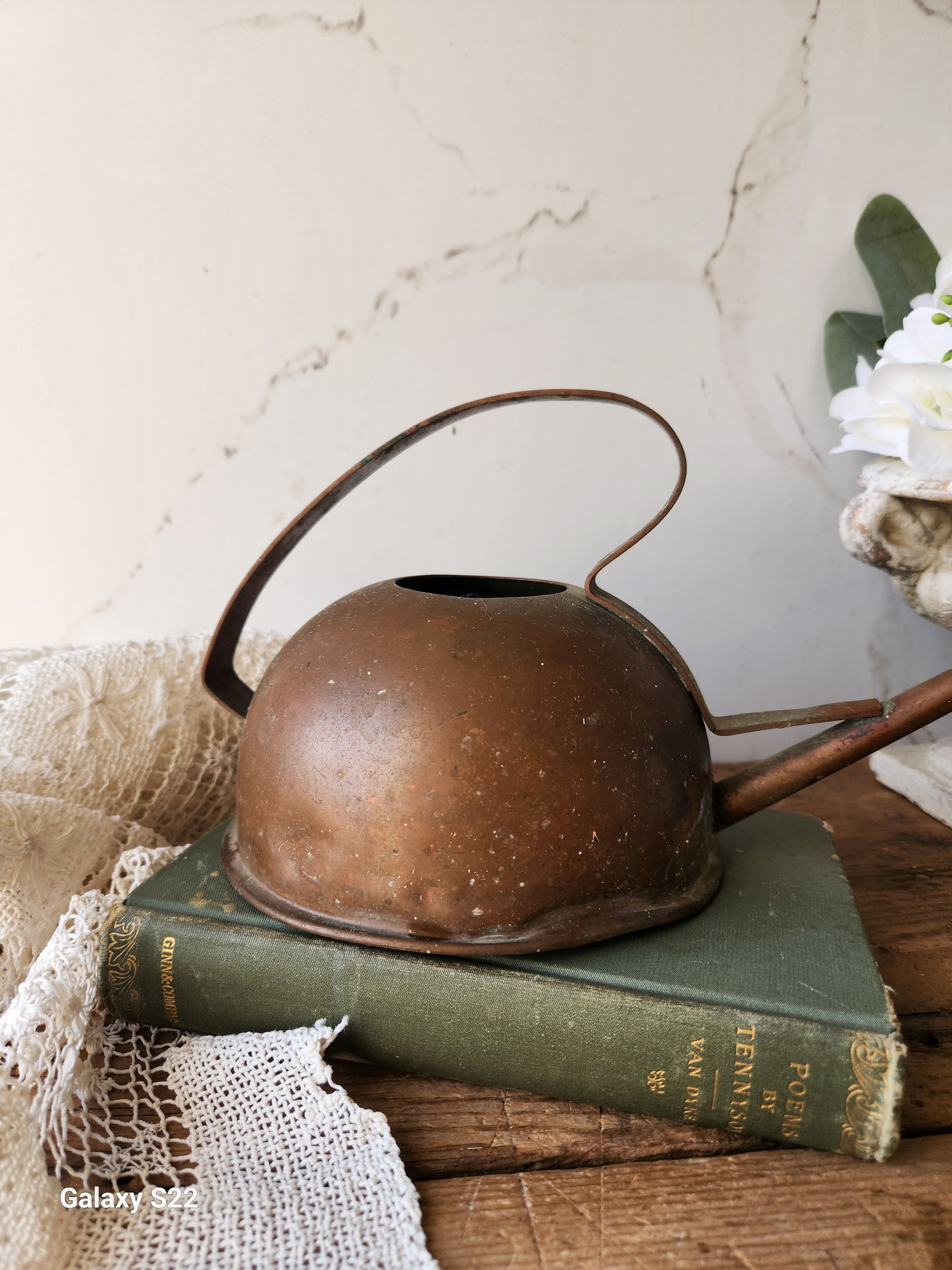 Solid Copper watering can