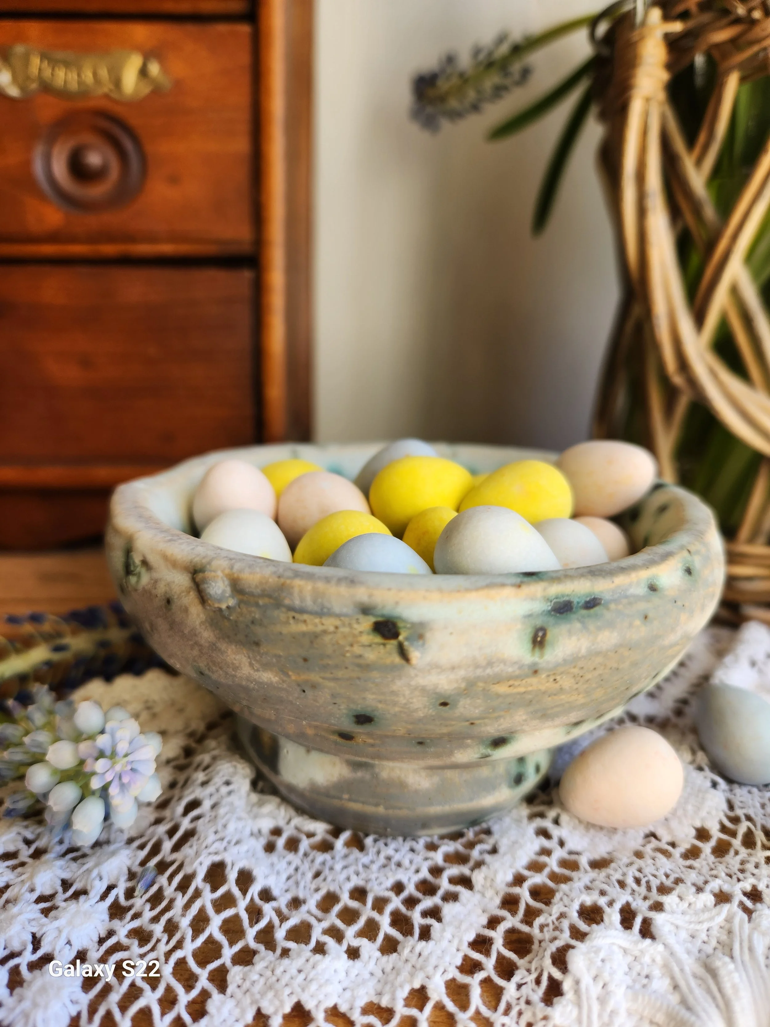 Hand Thrown pottery bowl