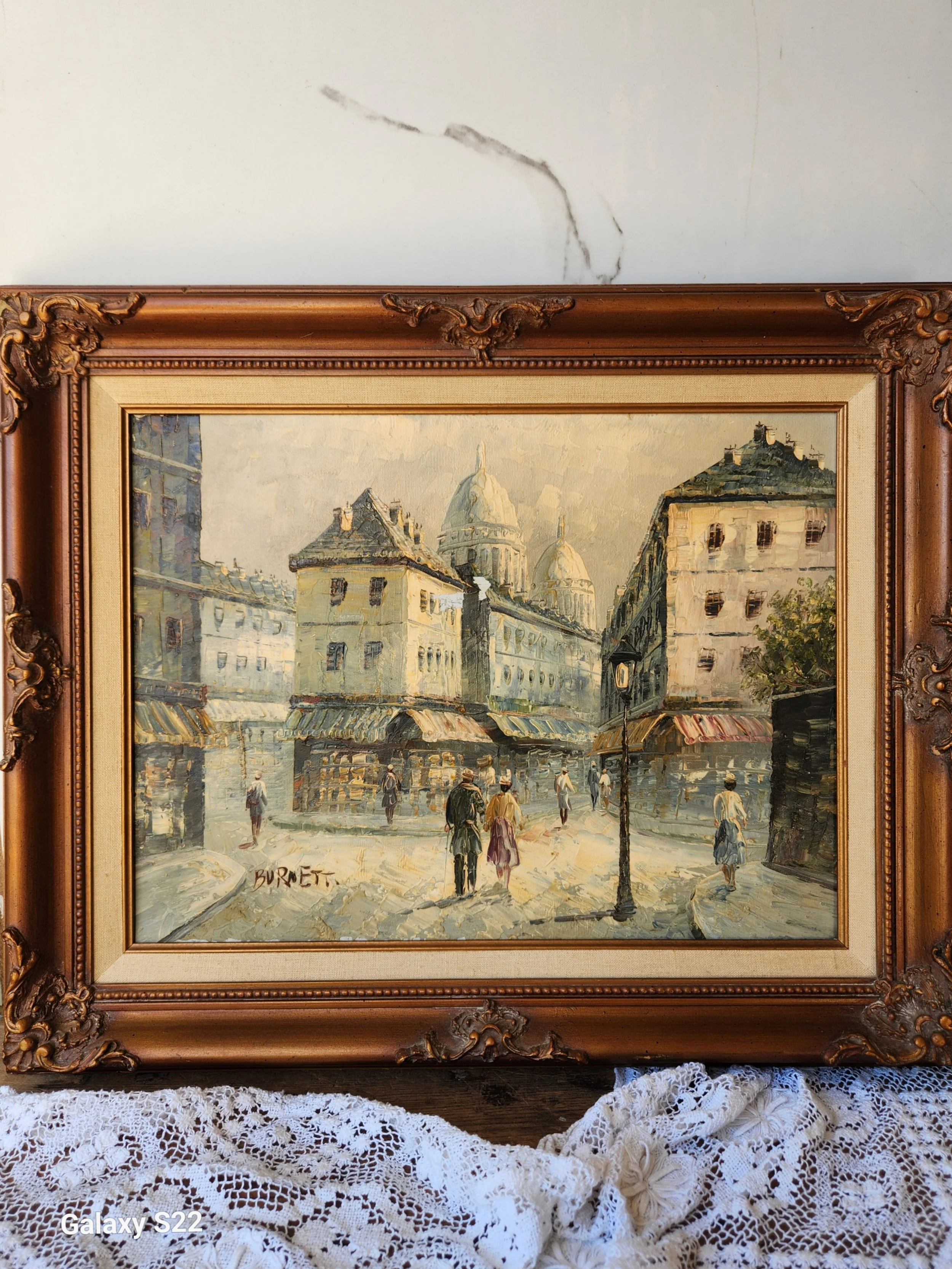 Rare Original signed Oil painting