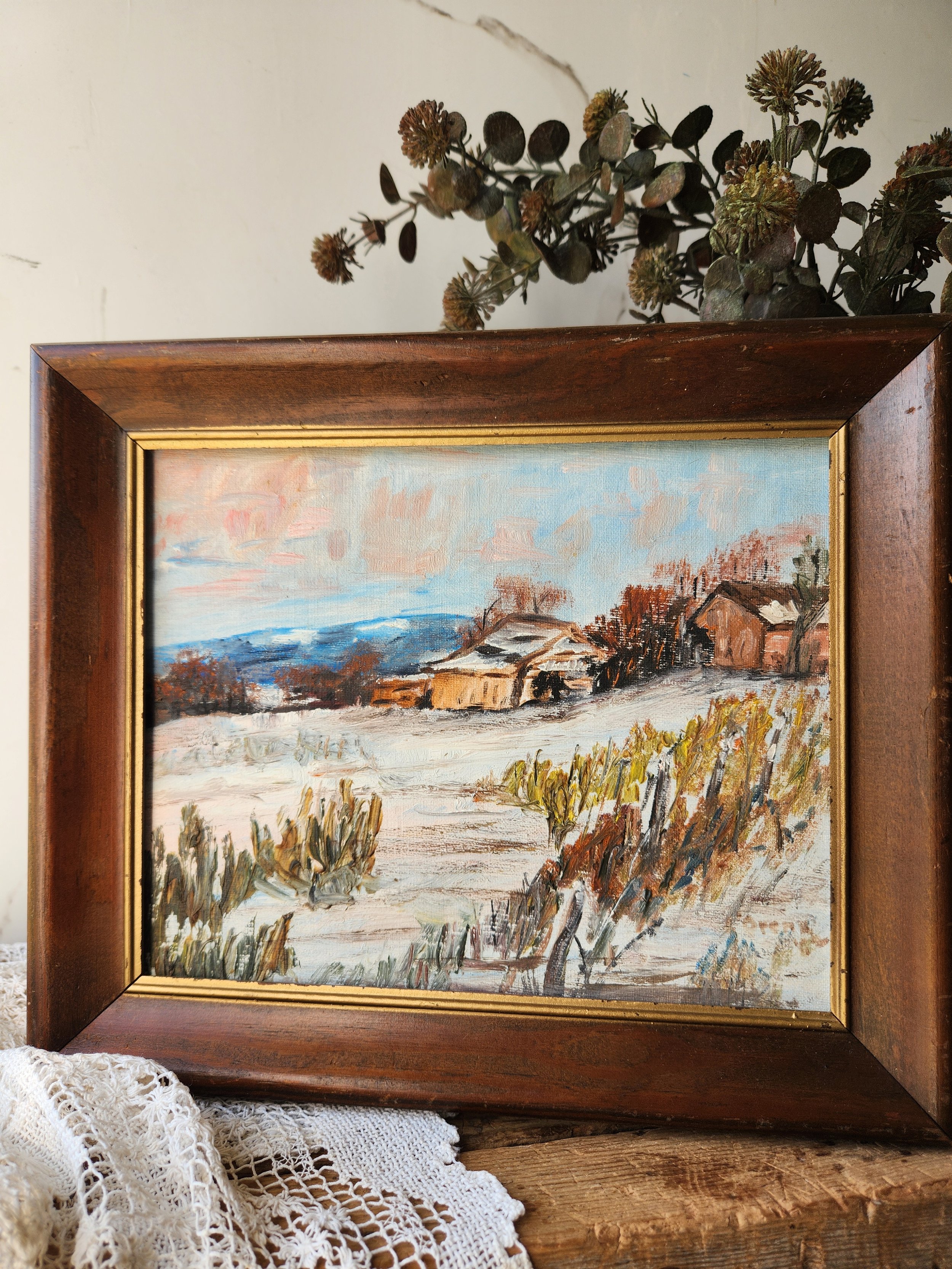 Original Oil painting signed and framed