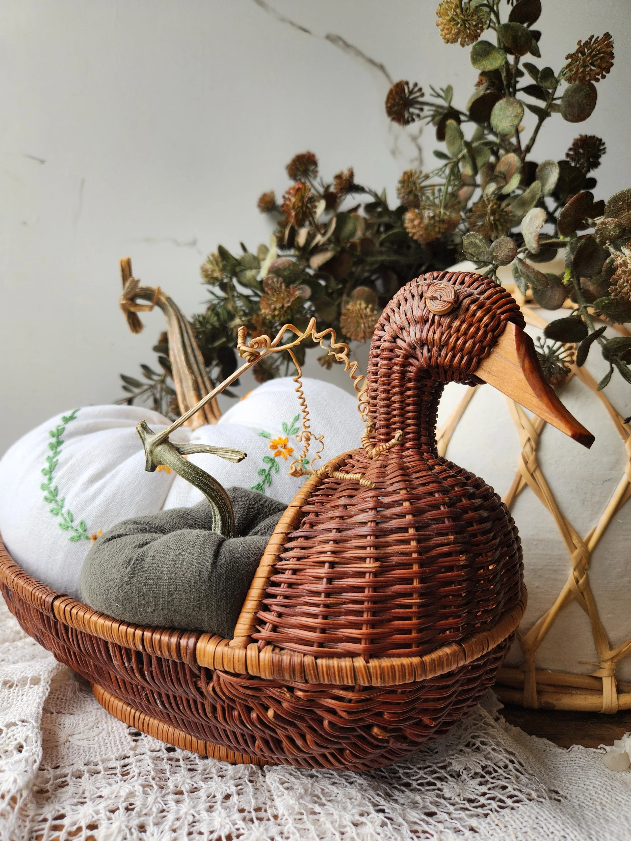 Vintage Wicker basket