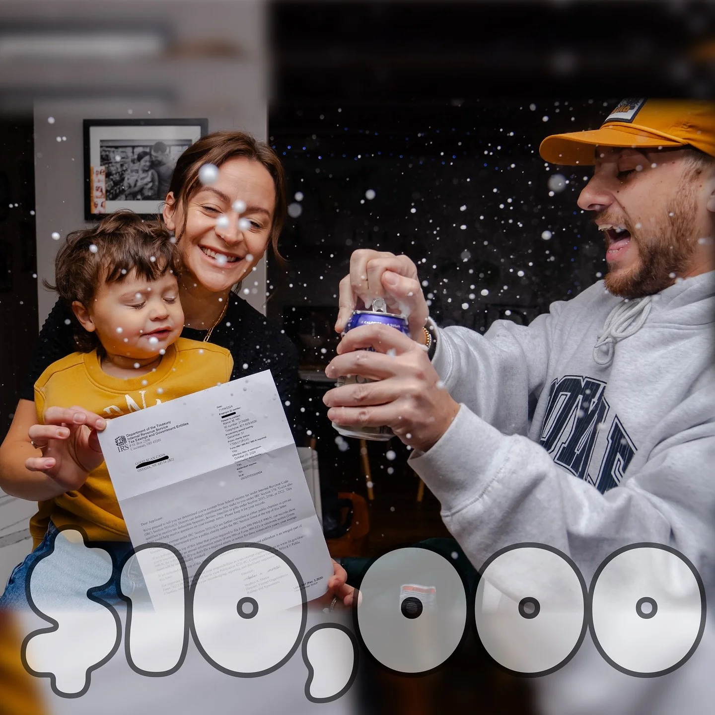 We have some GOOD news x2! 

1. We just received this letter notifying us that Good Scan Cans is officially a 501c3 non-profit! A lot of work goes into getting this piece of paper right here and Taylor definitely did a little happy dance upon opening
