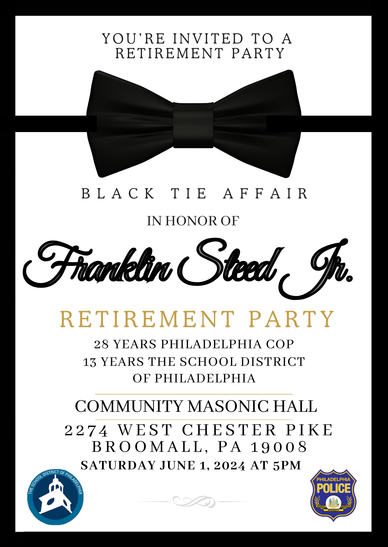 Golden Blue Wedding Invitation Save the Date Card-3.png