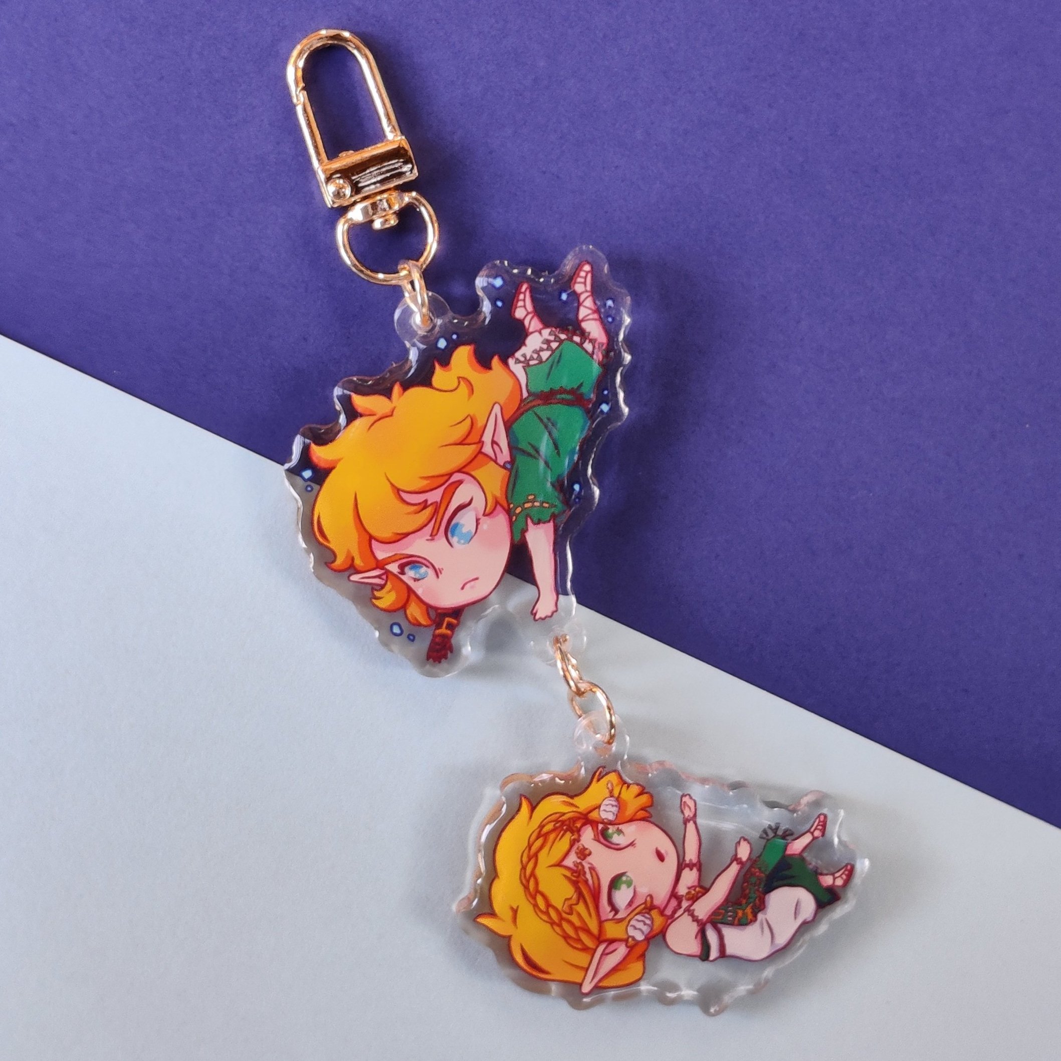 Hero + Princess linking charm