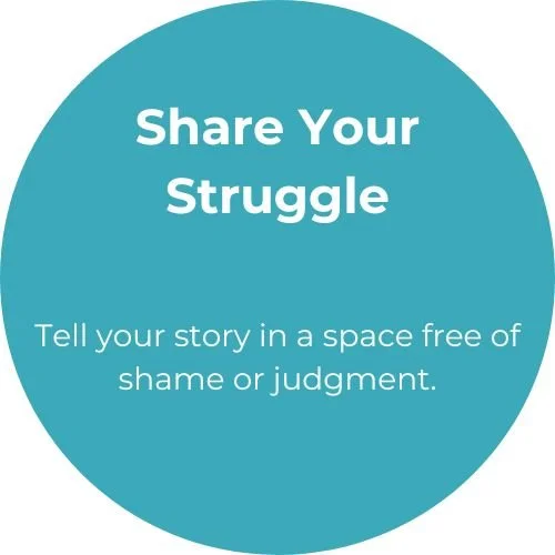 Life coaching for women - share your struggle