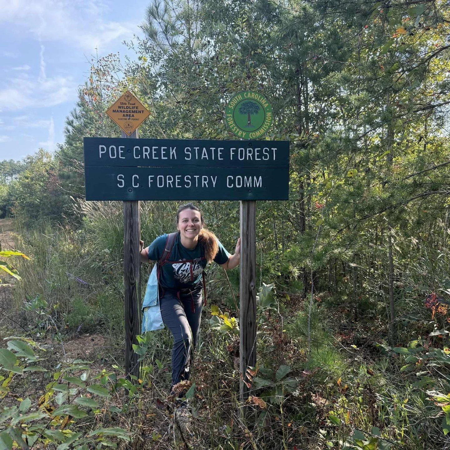 Find your tribe and Hike!
Location: Poe Creek Forest State Forest
Ambassador: Emily
#gwhsc #girlswhohikesc #poecreekstateforest #hike