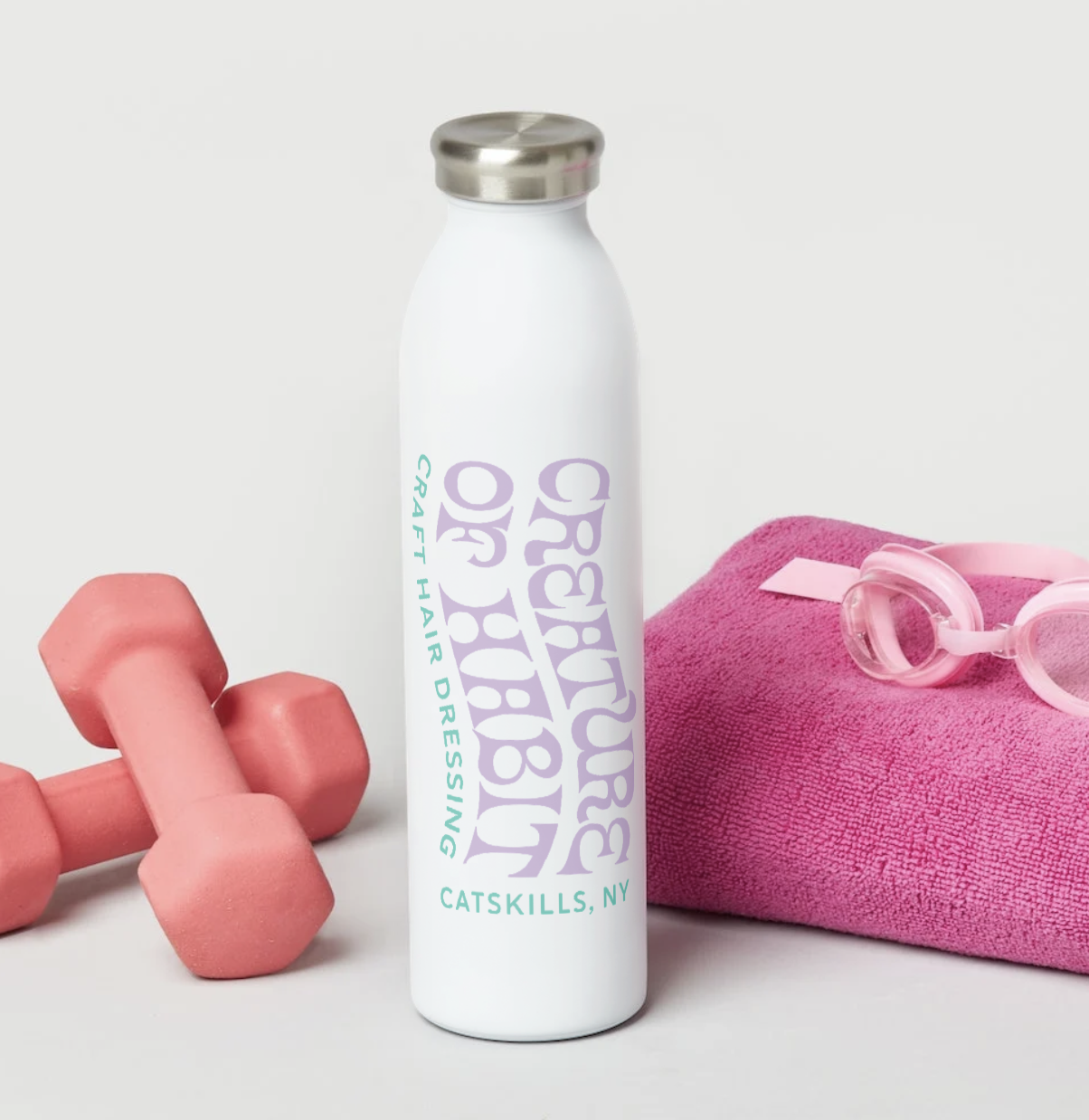 Creature of Habit Water Bottle