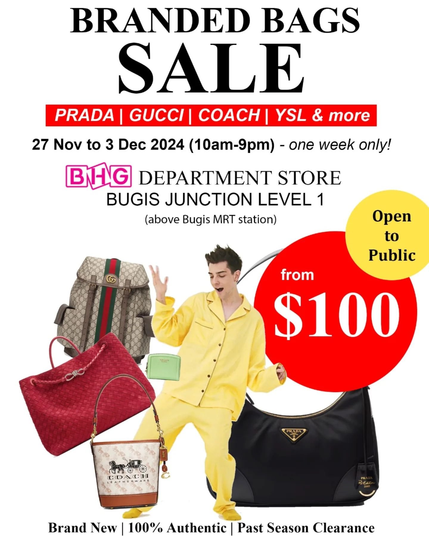 Branded bags sg sale