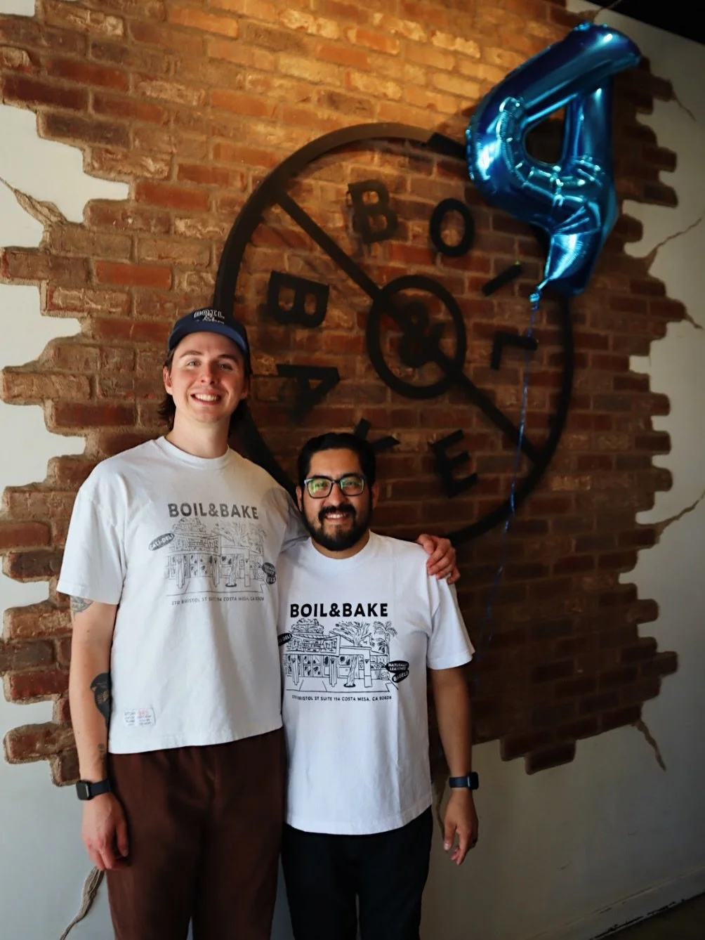 Four incredible years of serving our community. From the first couple pop-ups in parking lots to the expansion opening up (soon) we couldn&rsquo;t have done any of this without you Costa Mesa!
@thebagelpapi &amp; @cheflukebramm have been working on t