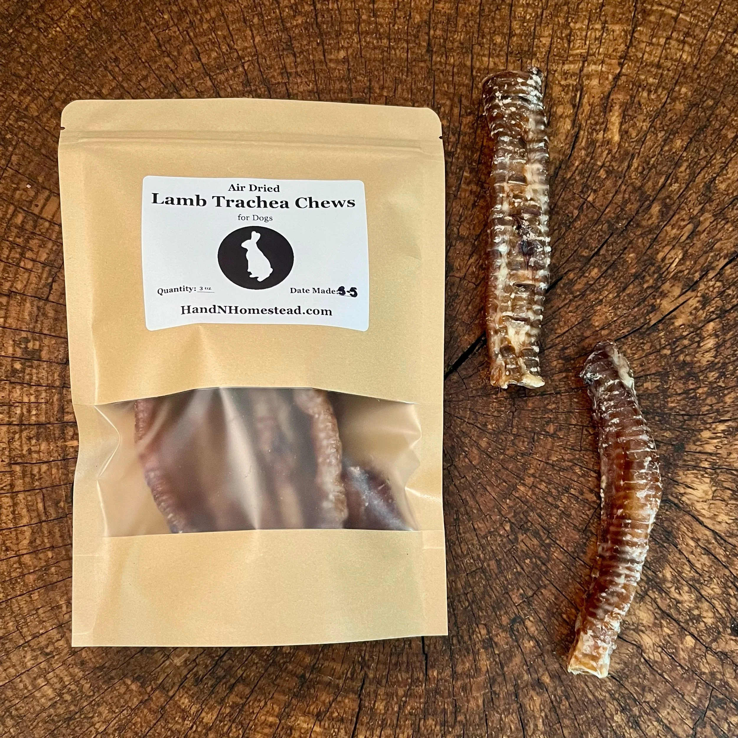 Lamb Trachea Dog Chews