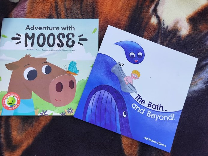 Adventure With Moose and The Bath... and beyond! Inclusive Children's books