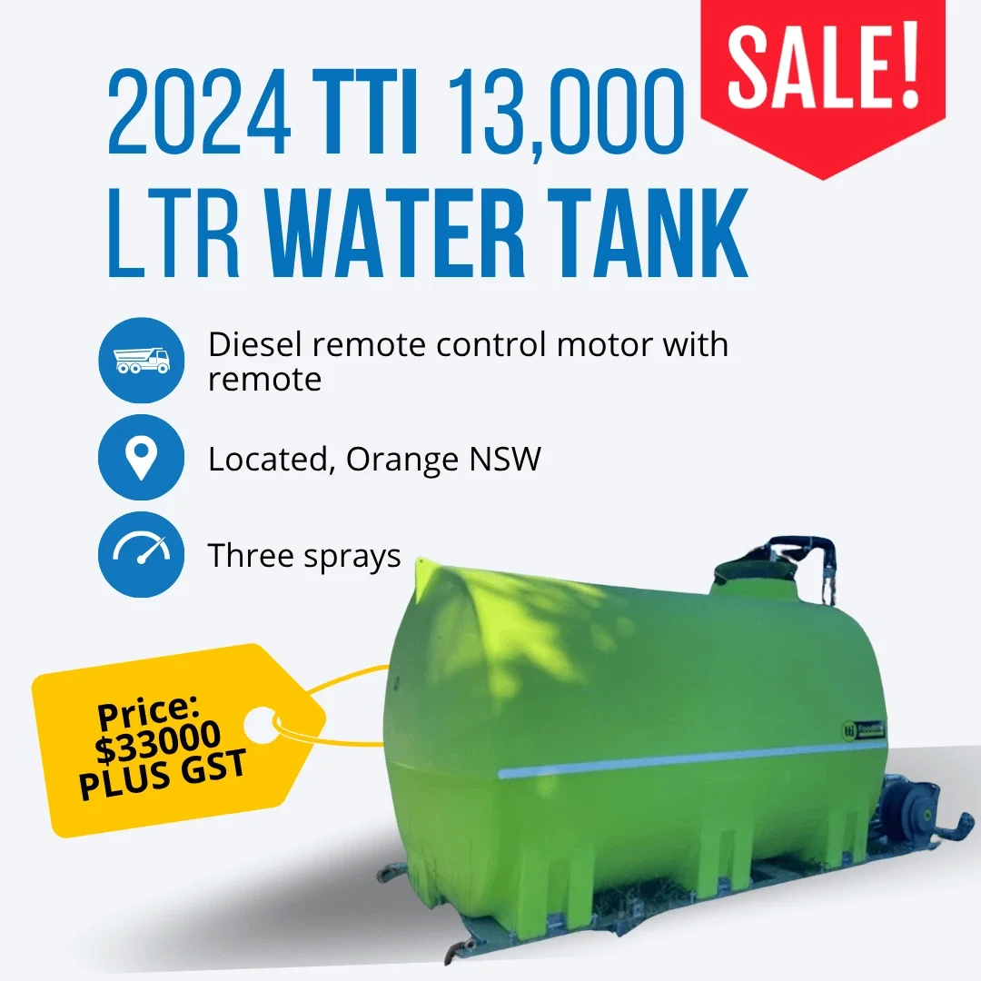 2024 Tti 13,000 Ltr Water Tank