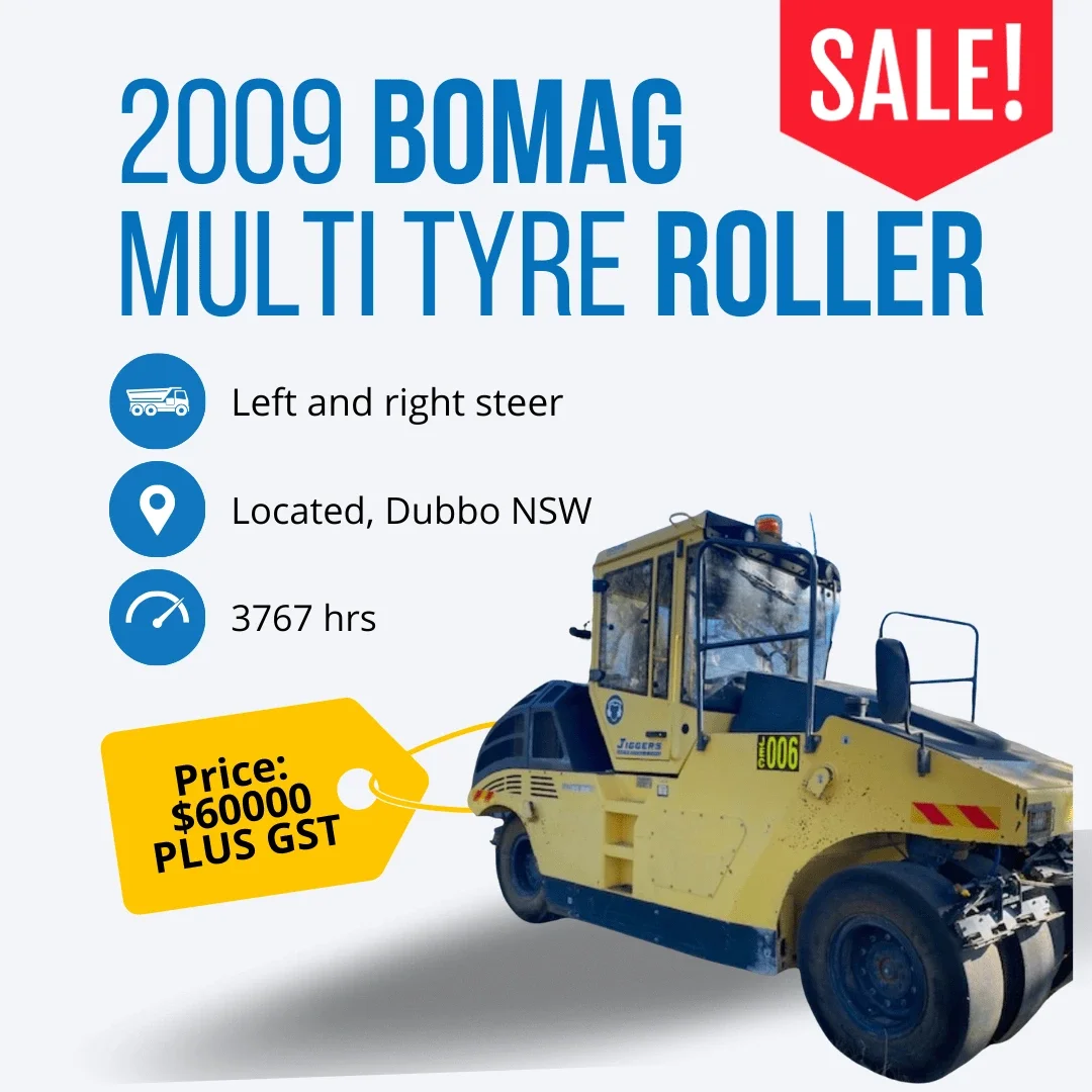 2009 Bomag Multi Tyre Roller