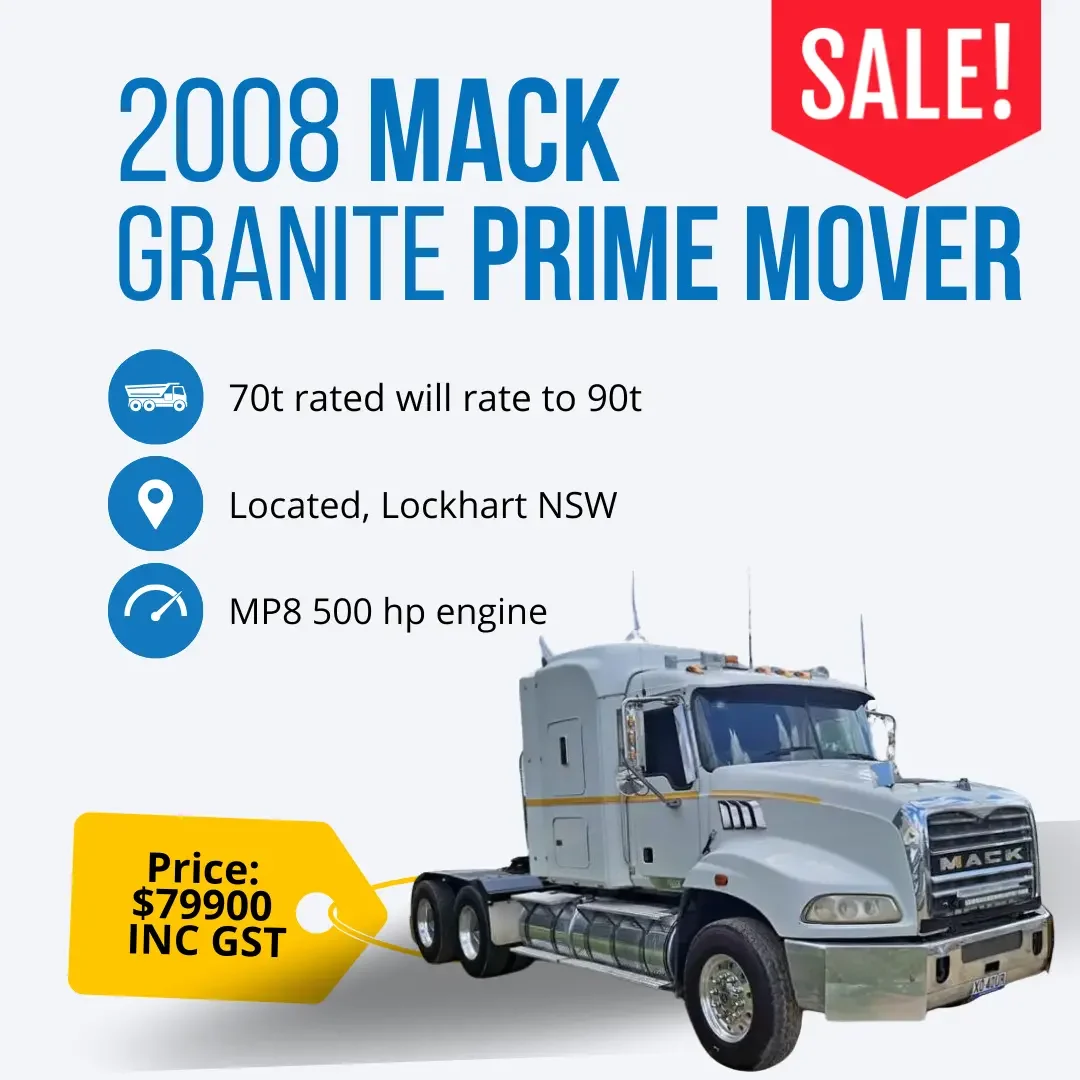 2008 Mack Granite Prime Mover