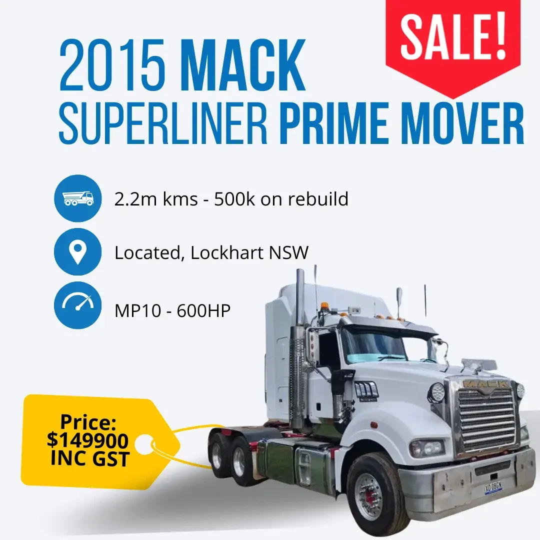 2015 Mack Superliner Prime Mover