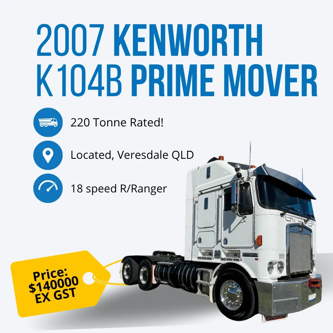 2007 Kenworth K104B Prime Mover