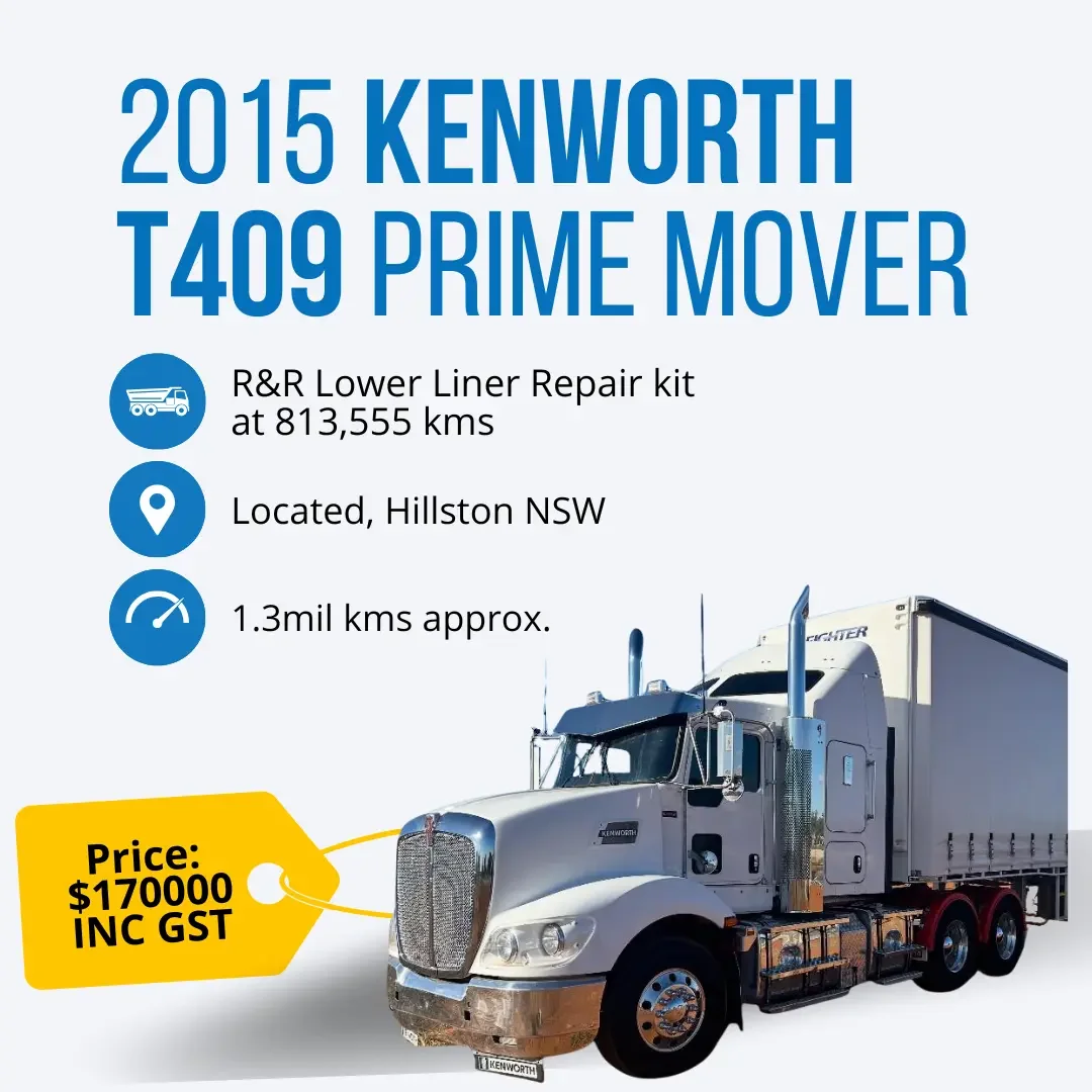 2015 Kenworth T409 Prime Mover