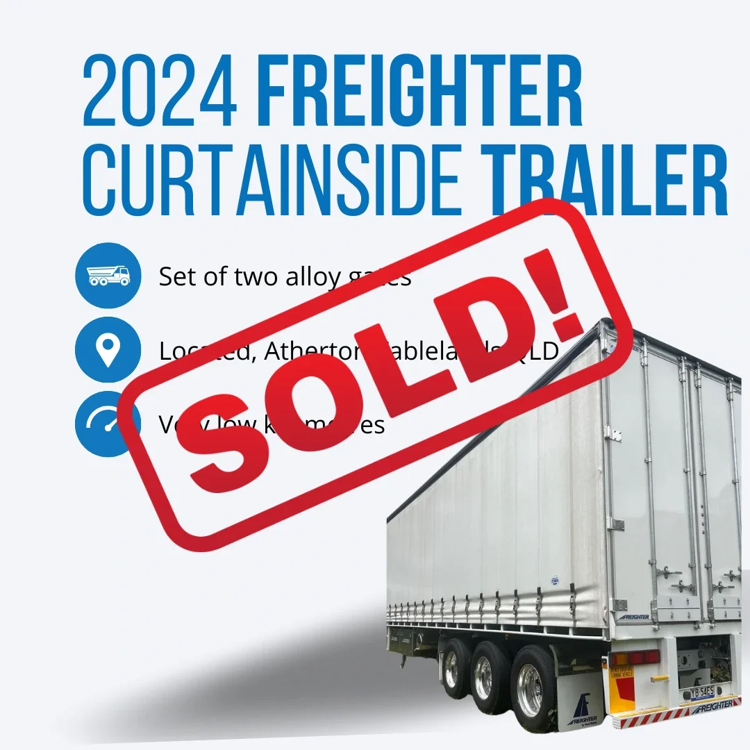 Sold: 2024 Freighter Curtainside Trailer