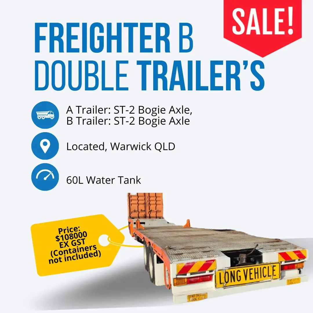 Freighter B Double Trailer’s