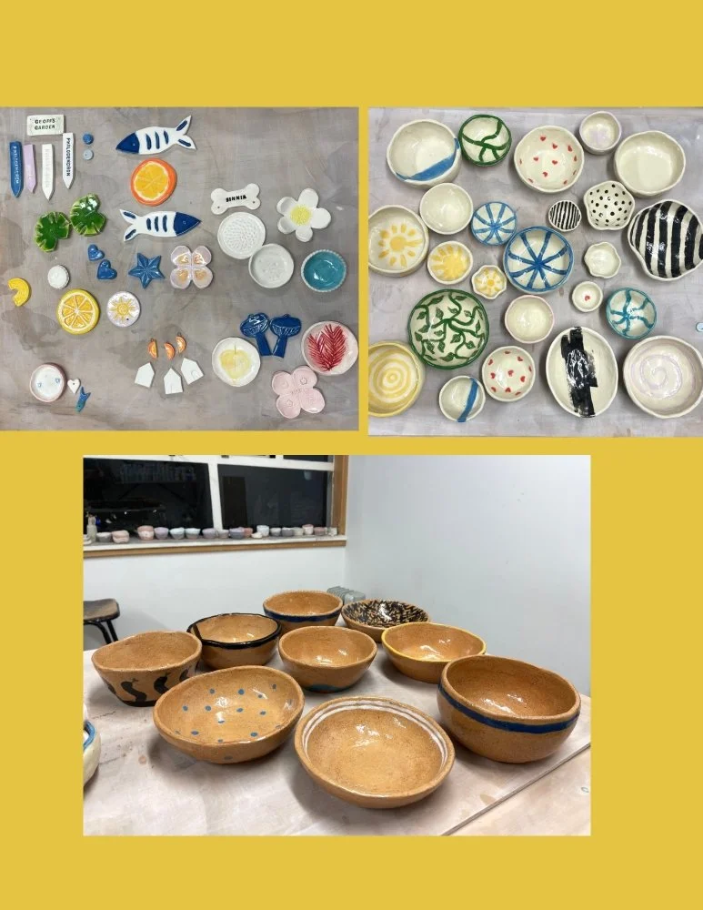 Monday Adult 3 Week Hand Building Ceramic/Pottery ClasS