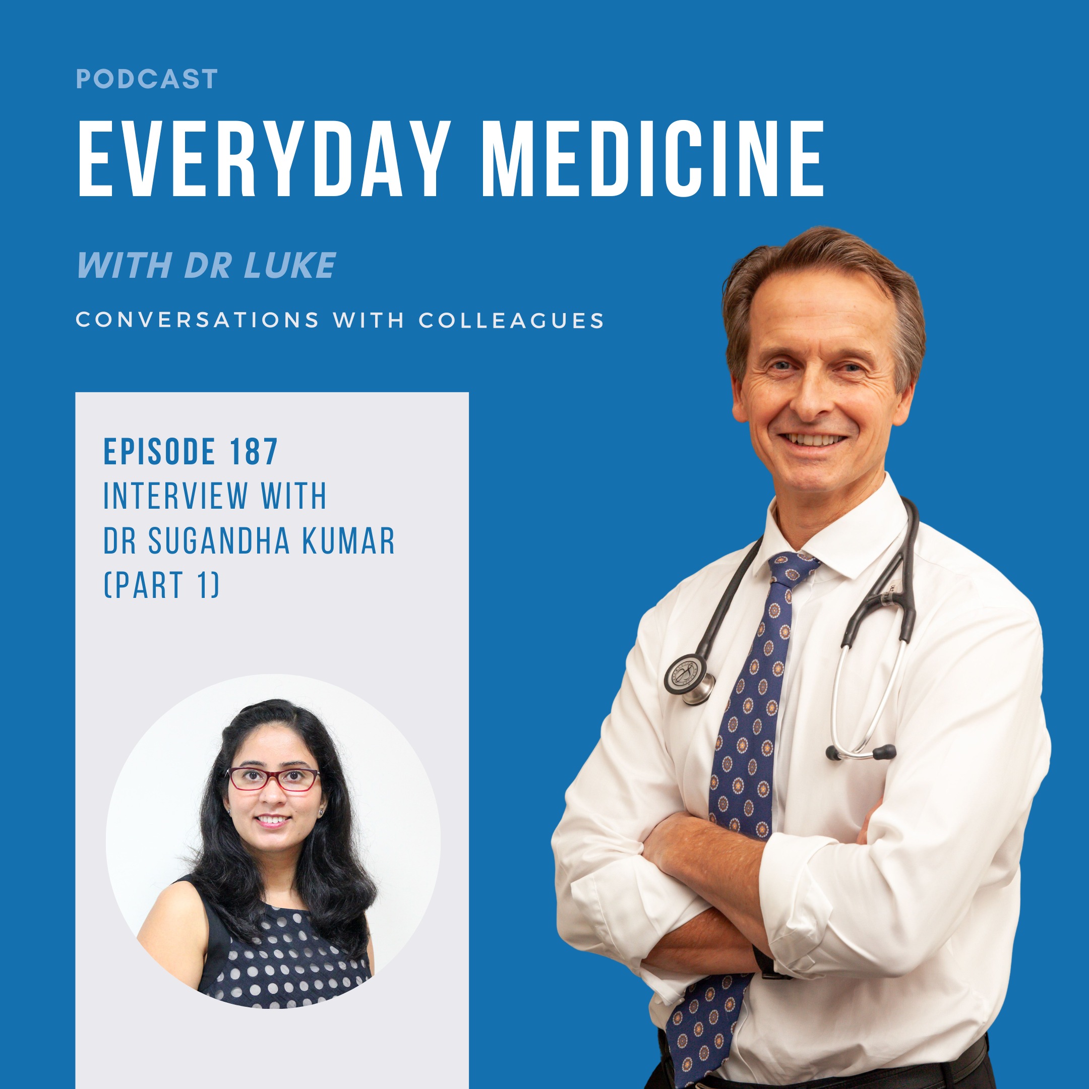 Episode 187 - Perimenopause, Menopause and MHT with Dr Sugandha Kumar (Part 1)