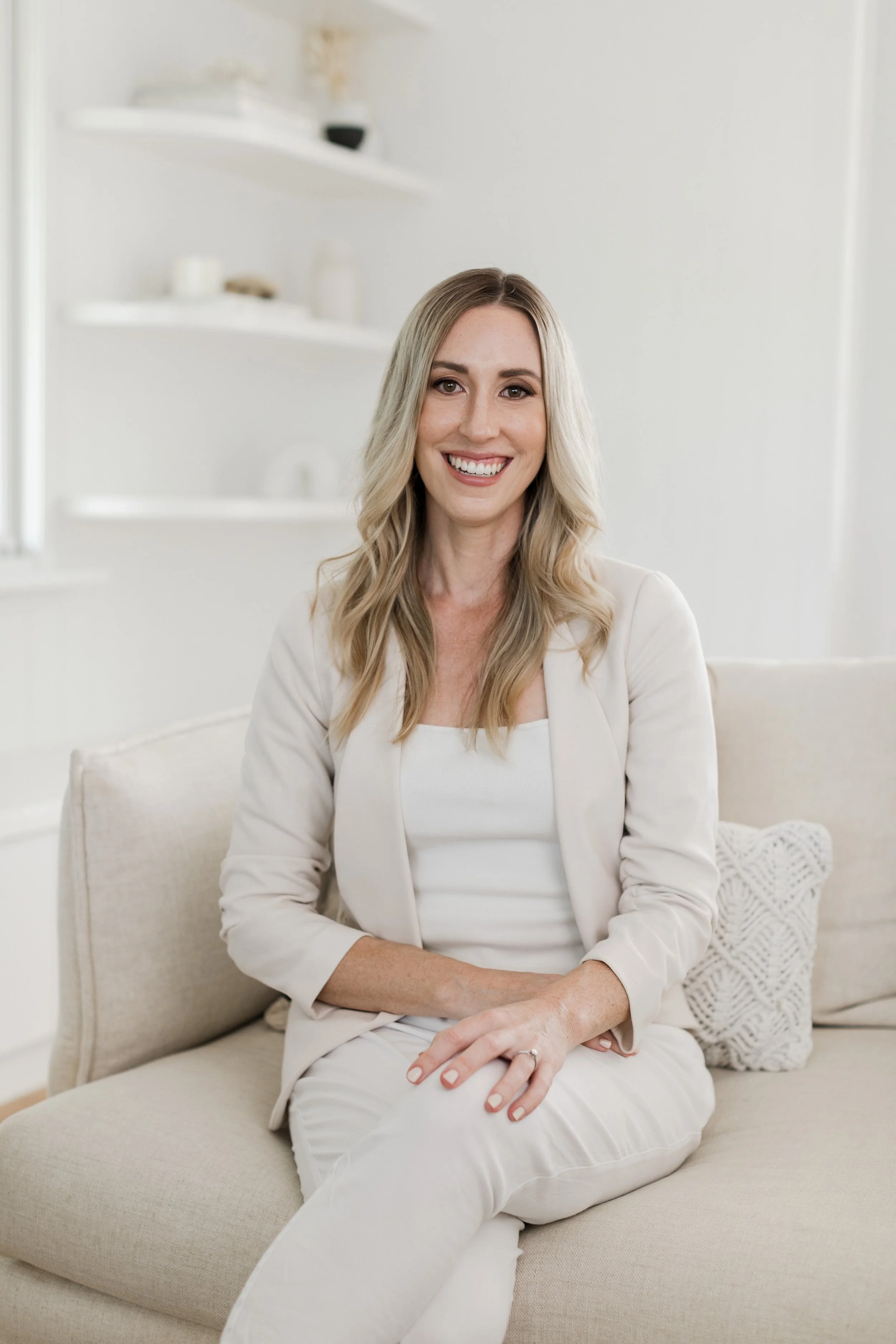 Veronica Crewe, Brisbane-based luxury residential interior designer and founder of Arc + Arlo Interior Design