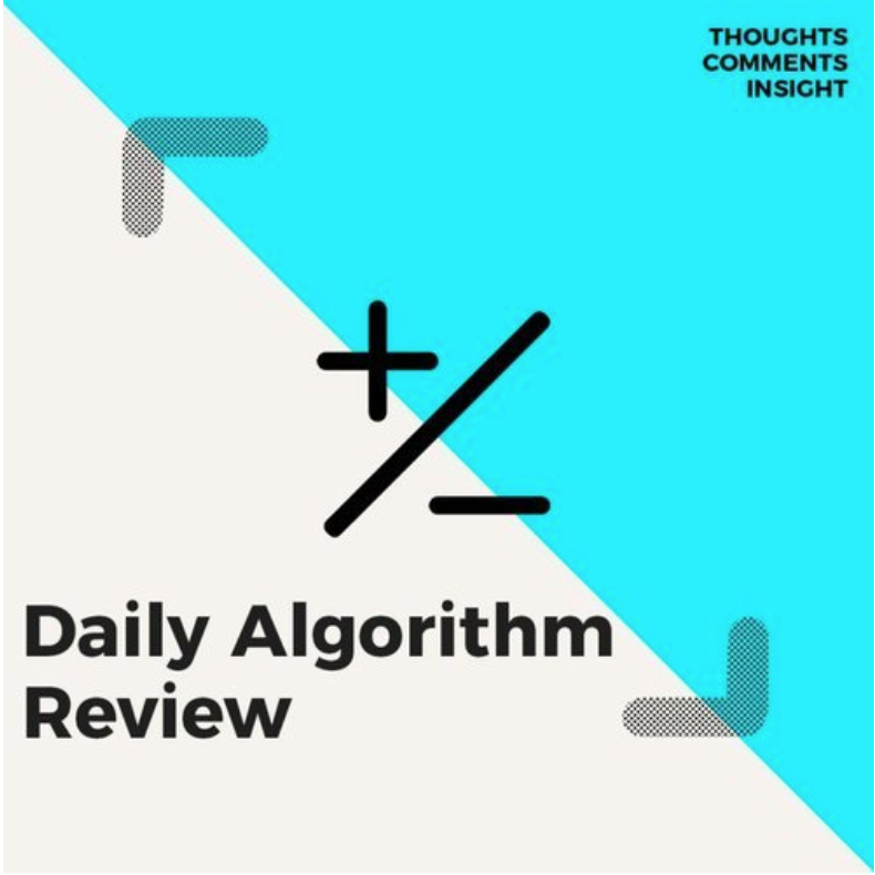 Algorithm Data: 12/26/2023