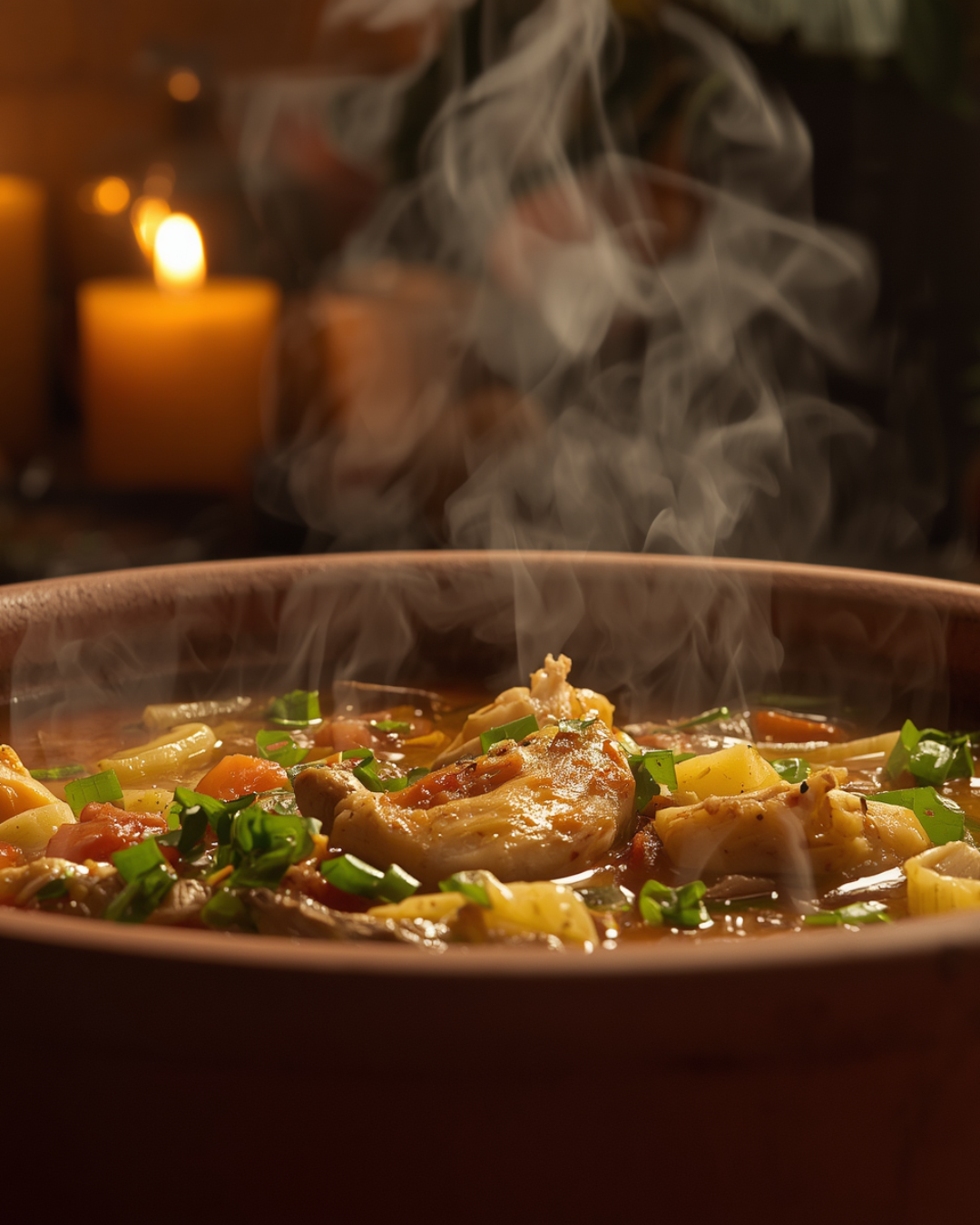 Winter Chicken &amp; Veg Soup