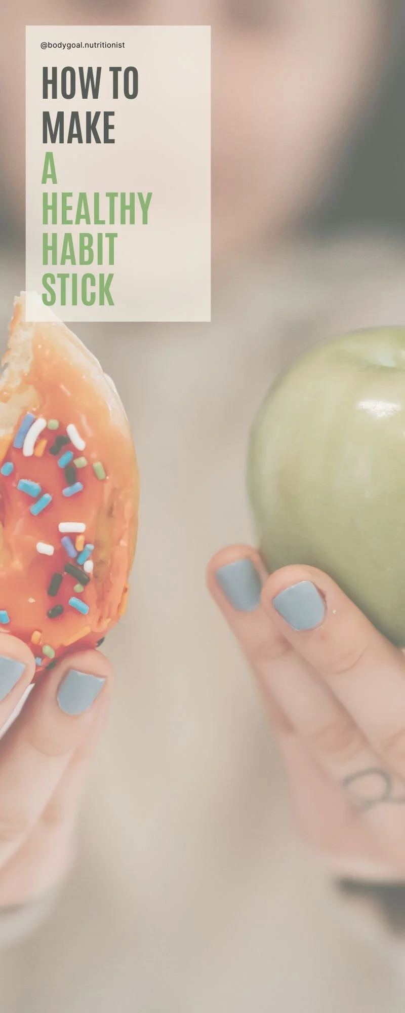 How to make a healthy habit stick — Hibar Nutrition