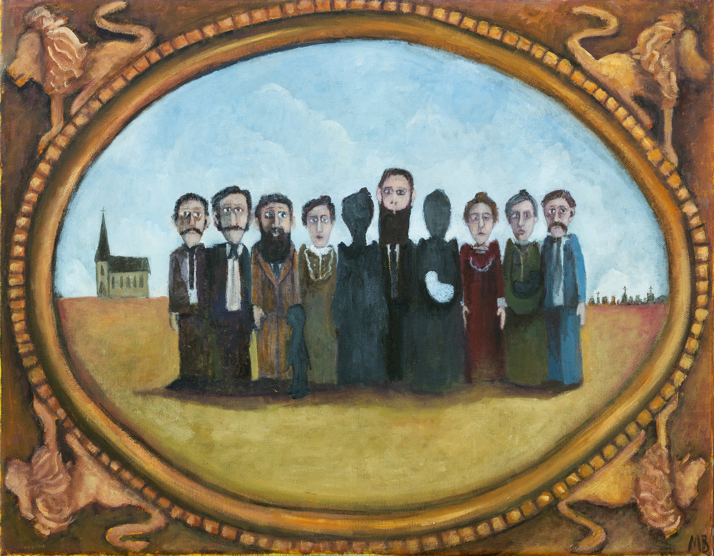 The Howard Family Portrait - reserve with a 20% deposit