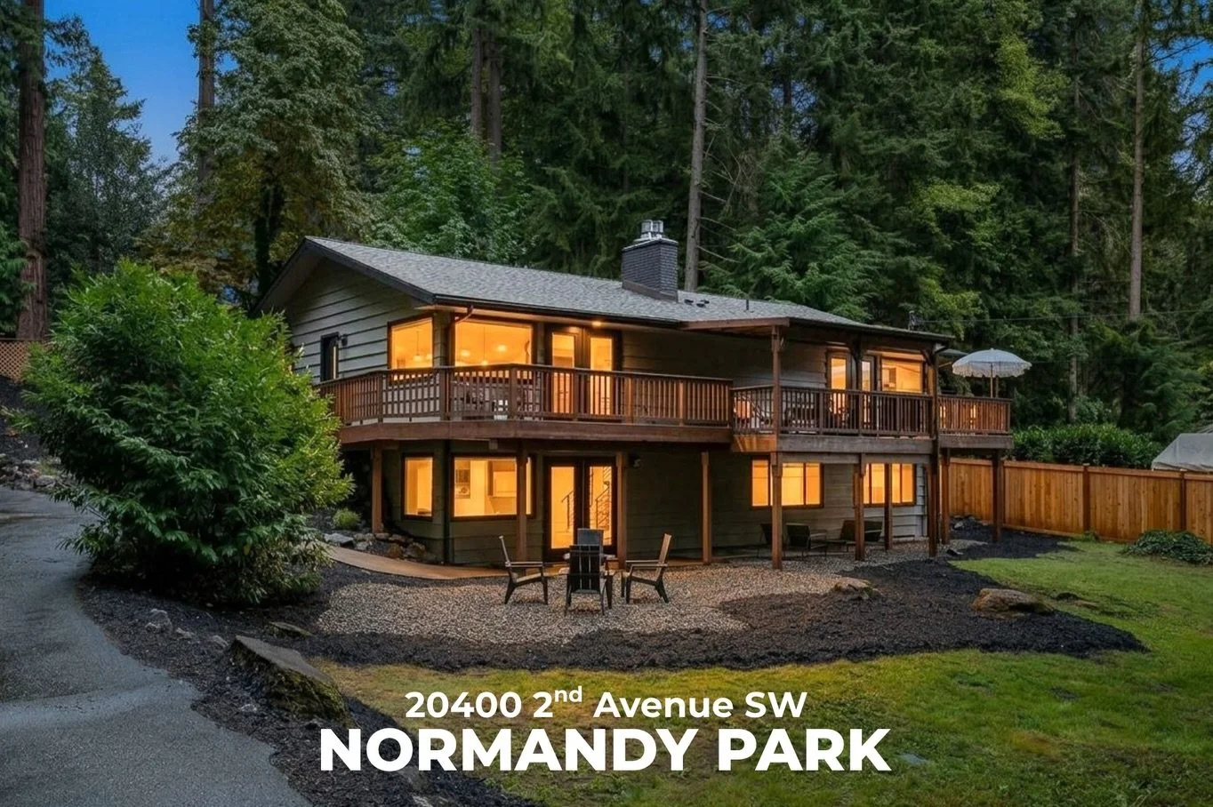 Two living spaces, one beautifully designed home ✨

📍20400 2nd Ave SW,&nbsp;Normandy Park, WA 98166
MLS: 2576349

Listed by Celeste Zarling @celestezarlingrealtor 

🛏 5 Beds | 🛁 3.5 Baths | 📐 3,080 Sq Ft
💰 $1,299,000

Situated on expansive .54-a