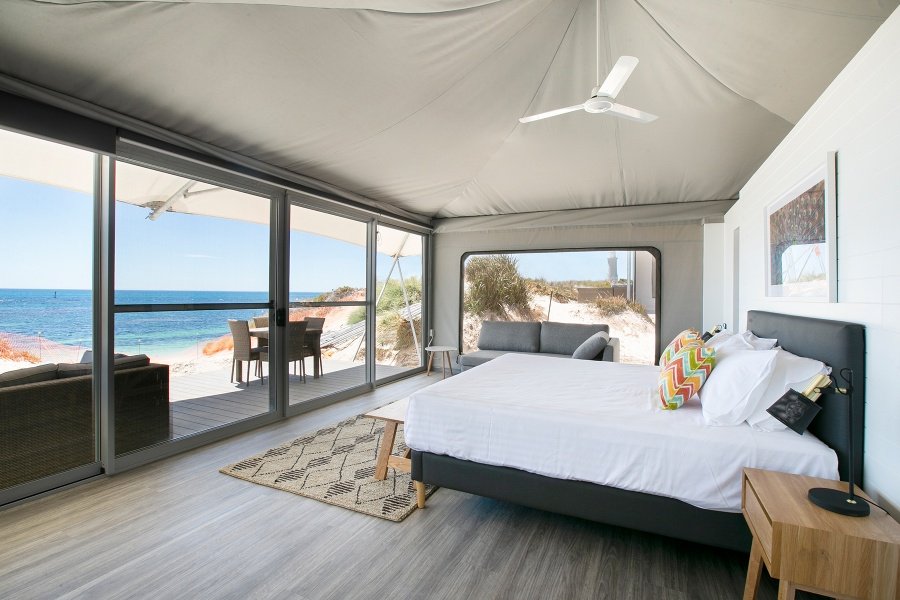 Glamping at Discovery Rottnest Island, an eco-resort