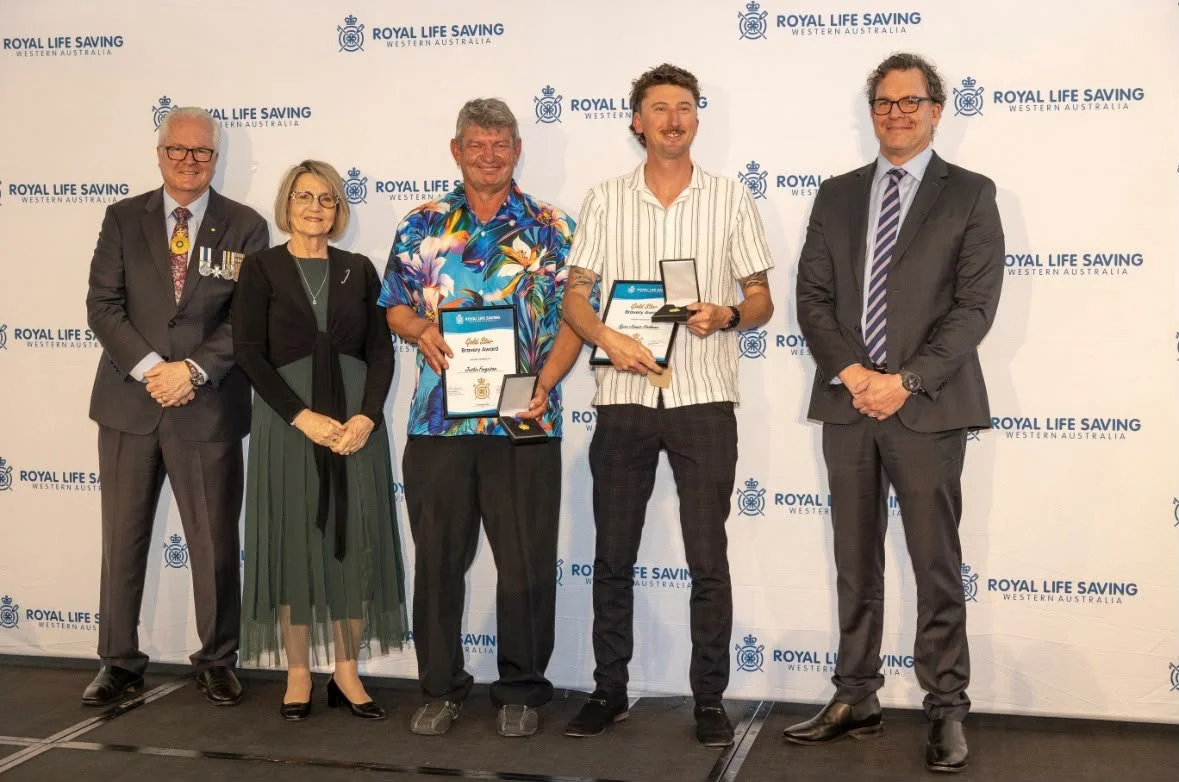 Rottnest Fast Ferries crew wins Royal Life Saving Bravery Awards